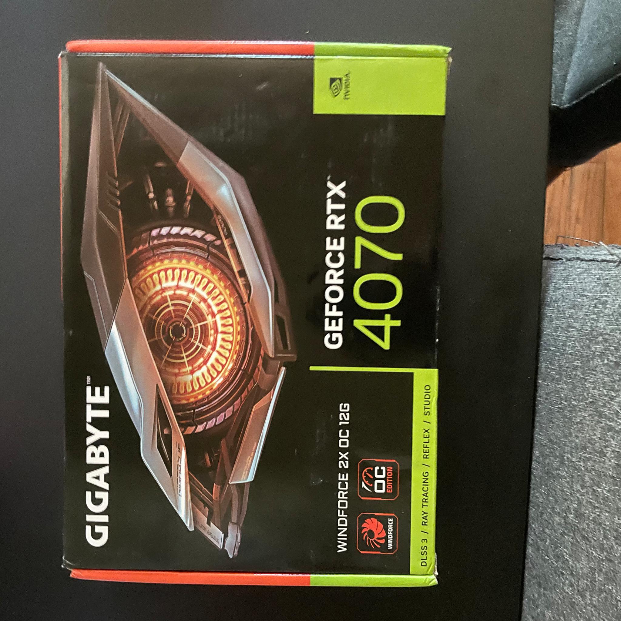 Gigabyte Windforce 2X RTX 4070 SFF compatible