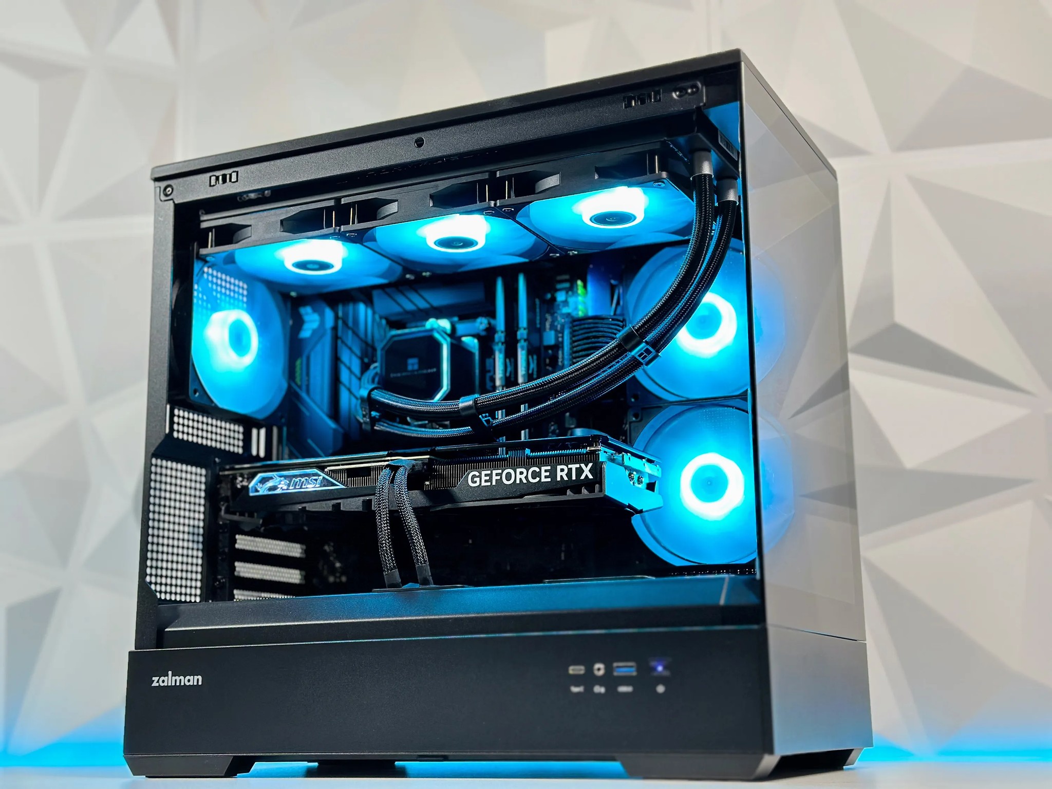 🌃🦇The Dark Knight 🦇Liquid Cooled Gaming PC🦇Nvidia RTX 4070 12GB🦇Intel  12600KF🦇32GB DDR4🦇1TB