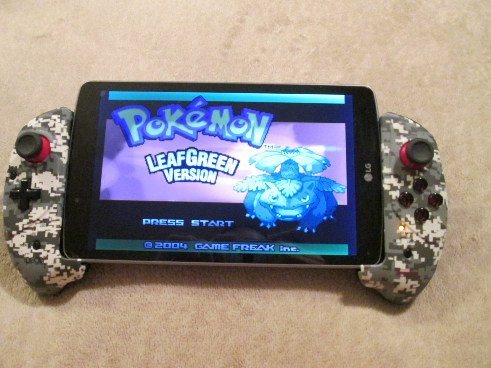 Lg Tablet Retro Gaming With Controller