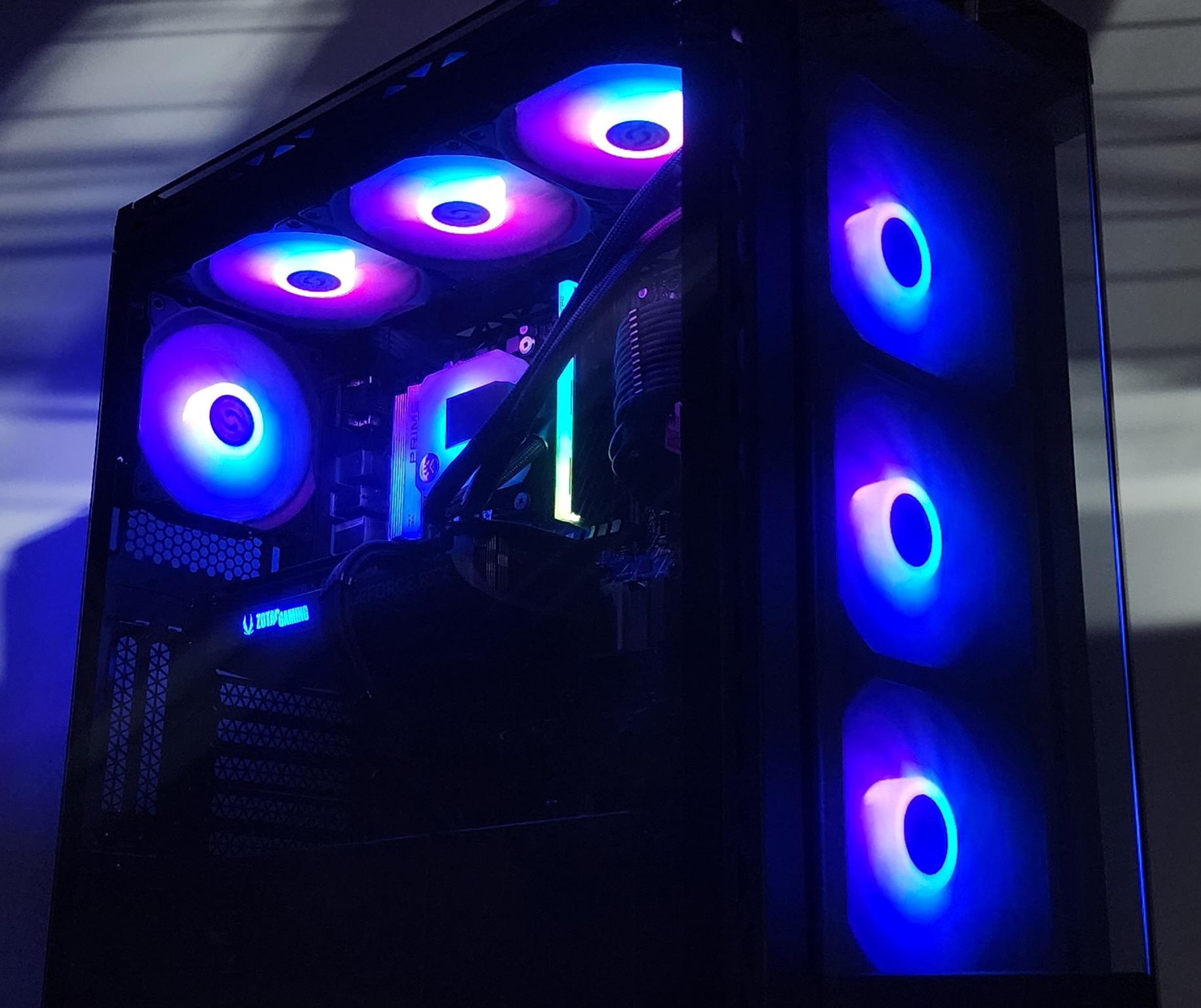 Gaming PC Ryzen 7 9700X 16GB RAM 1TB SSD RTX 4060 Ti 16GB Windows 11 Computer