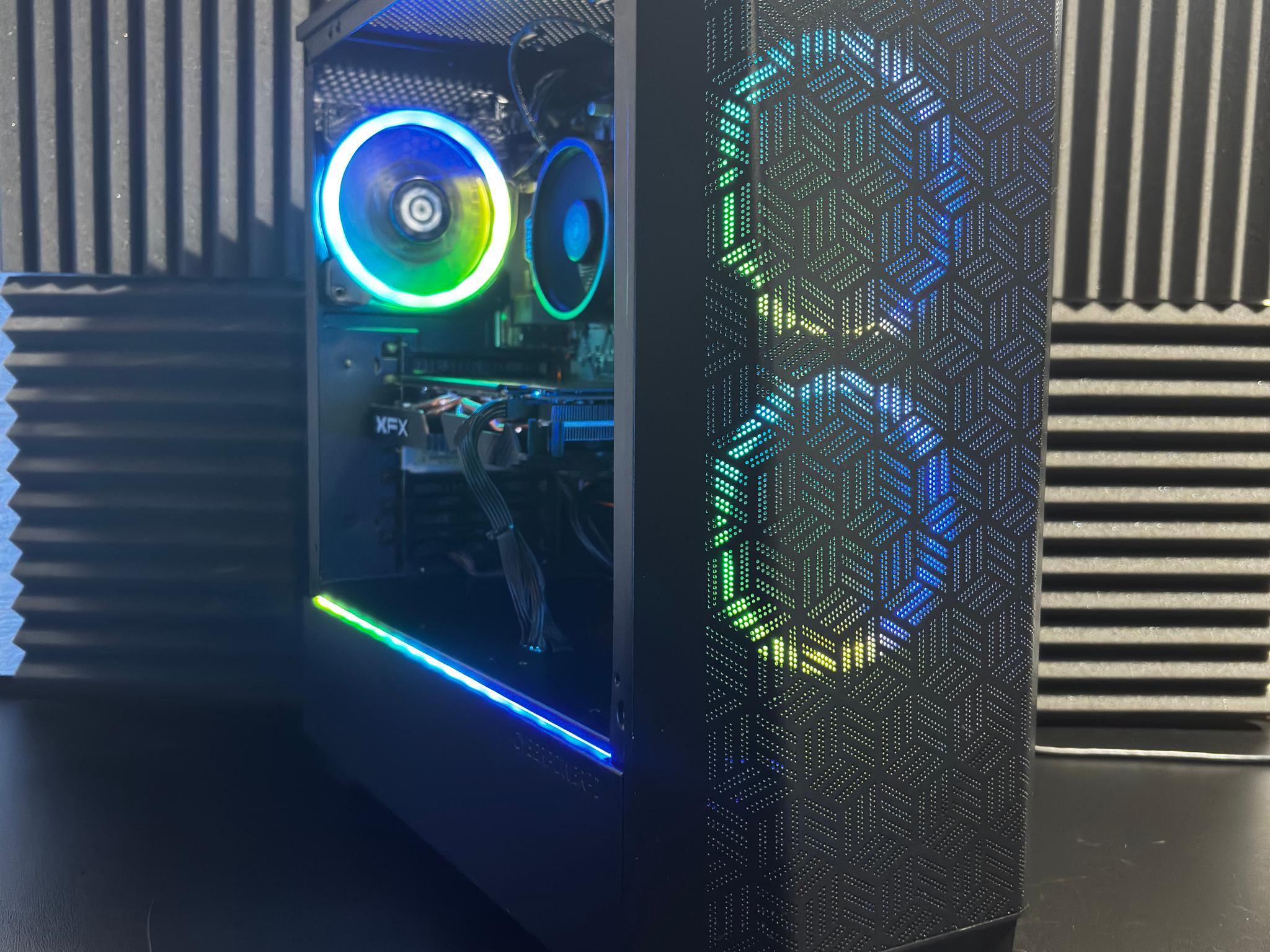 Gaming PC – Ryzen 5 3600 + RX 580 8GB – 16GB DDR4 – 240GB SSD + 2TB HDD – 1080p Ready