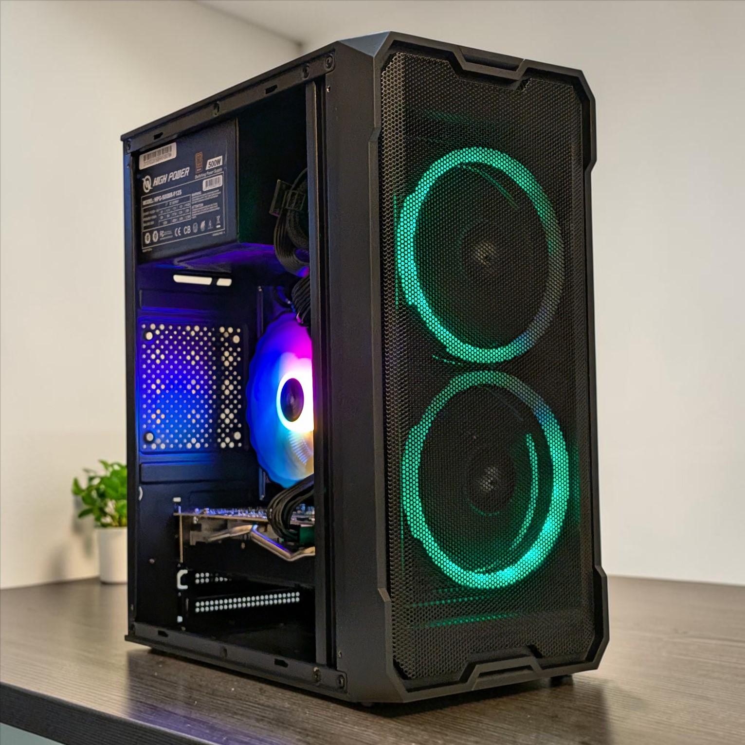⚡ Flash Sale! Gaming PC | RX 580 8GB | Xeon 8-Core | 32GB RAM | 256GB NVME | WIFI | WIN 11 PRO