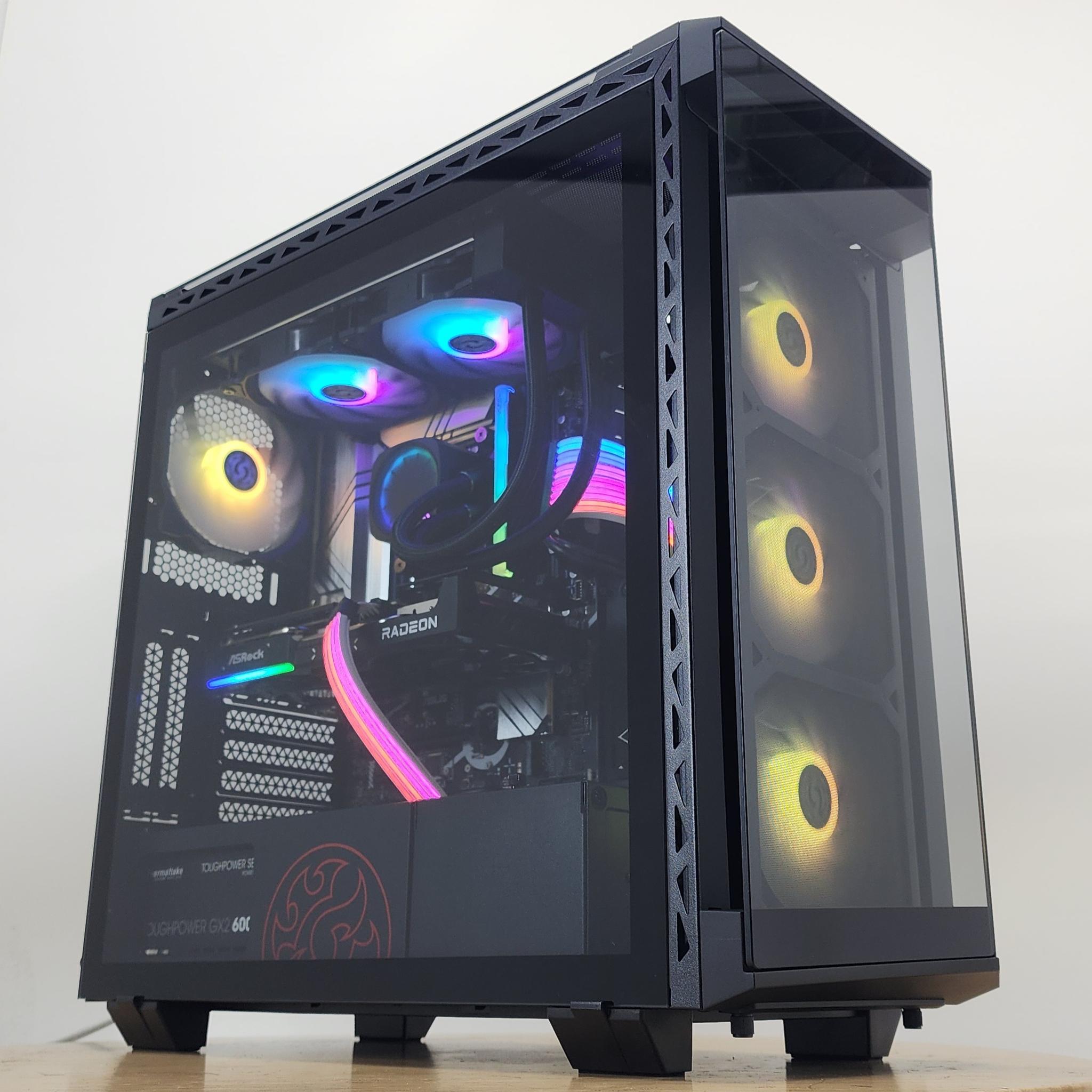 Gaming PC i7-14700KF 16GB RAM 1TB SSD RX 9060 8GB Windows 11 Computer