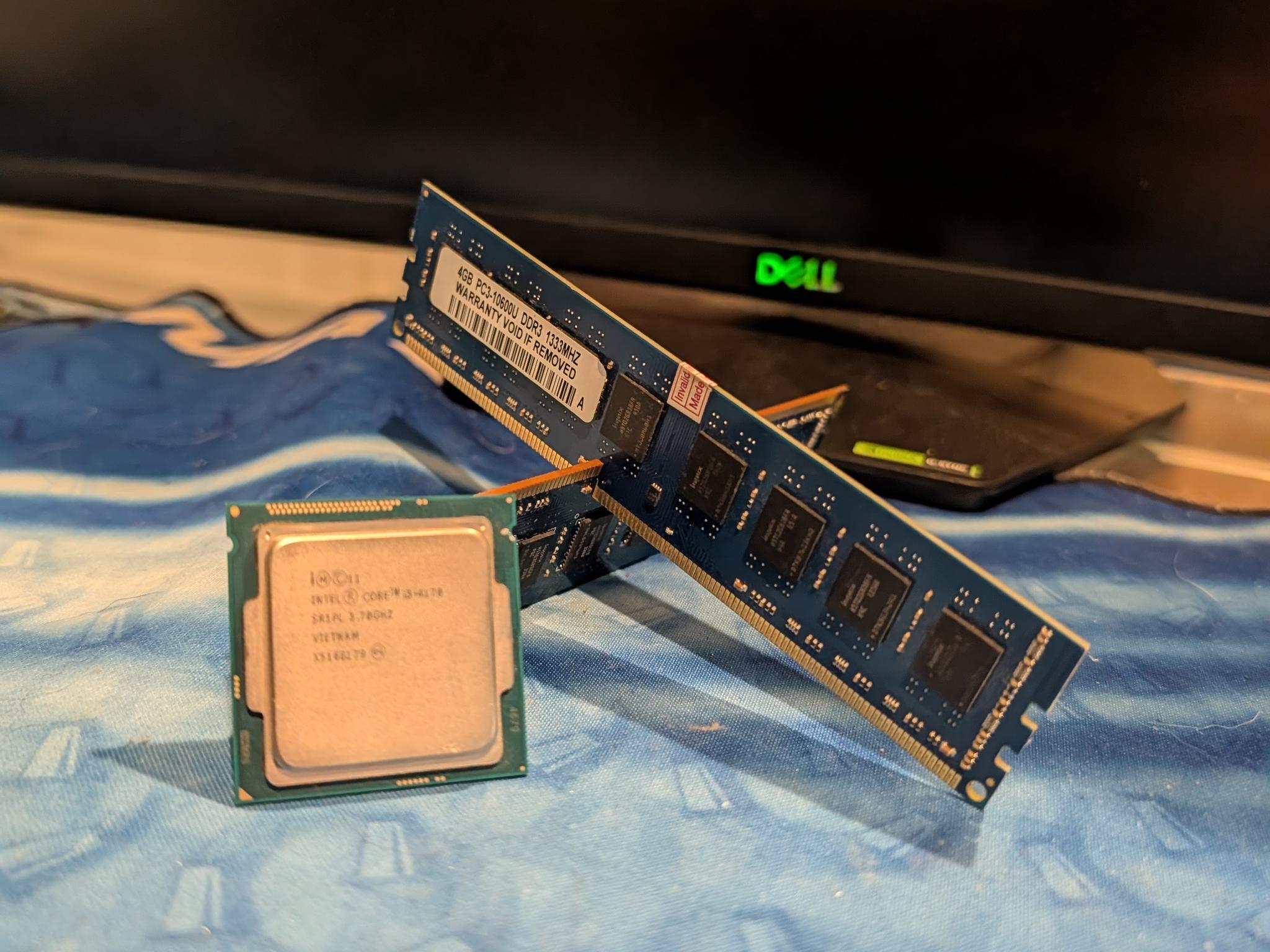 I3 4170 + 8GB RAM Combo