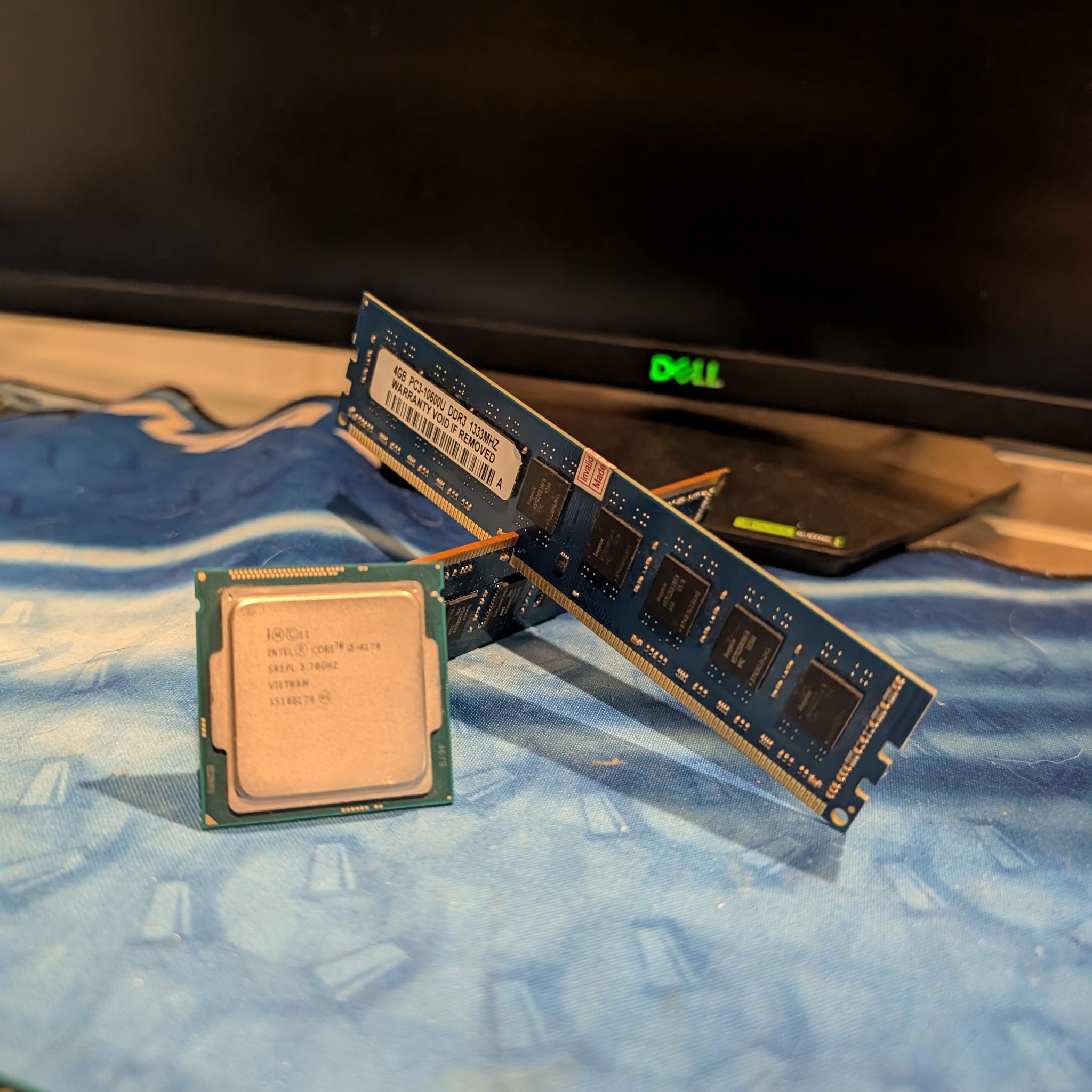 I3 4170 + 8GB RAM Combo