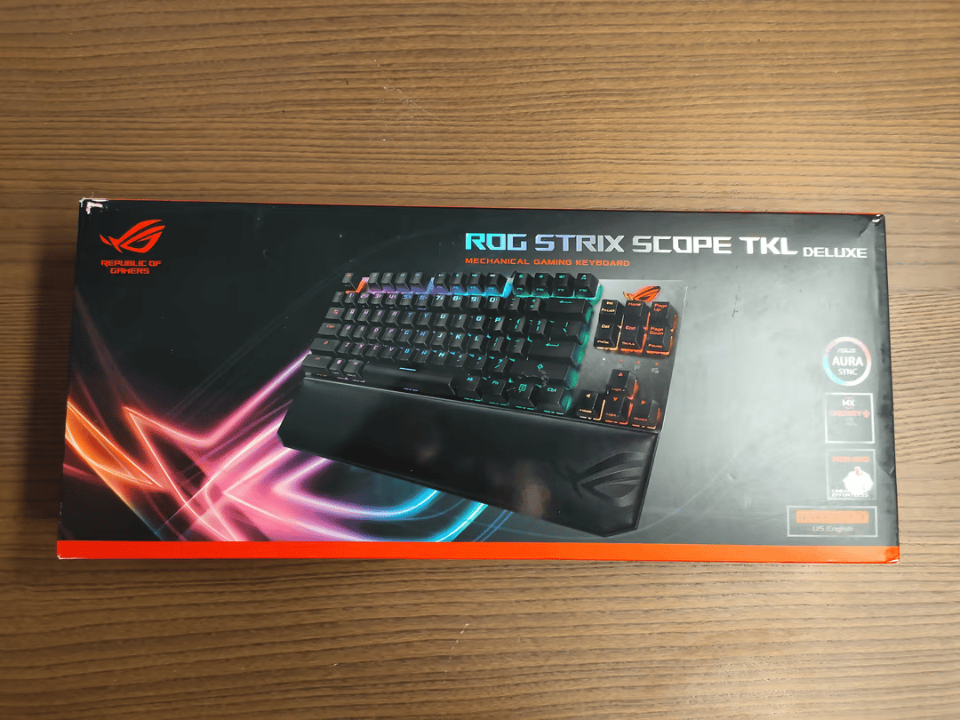 Asus ROG Strix Scope TKL Deluxe | Cherry MX Red Switches