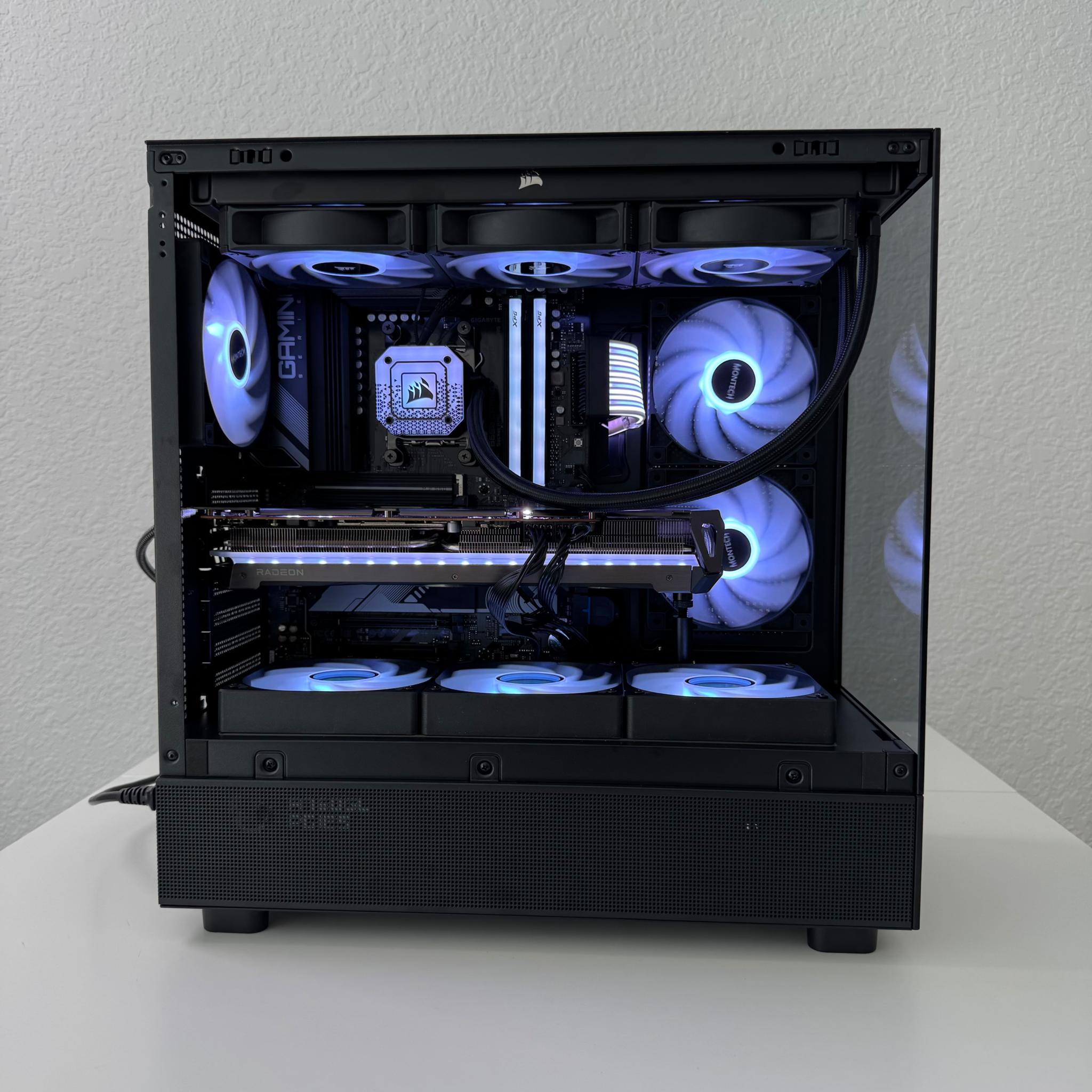 ⚔️ High-End 1440p/4K Gaming PC AMD Ryzen 7 7700 AMD Radeon RX 7800 XT 32GB DDR5-5600 1TB NVMe Win 11