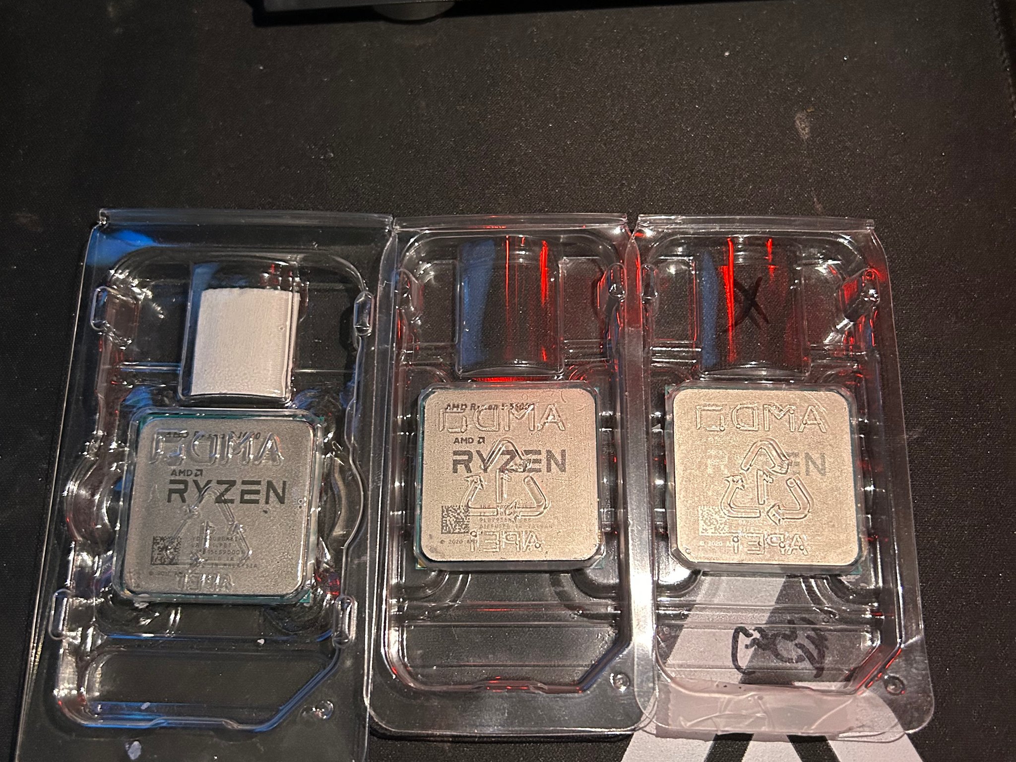 Lot Of 3 Ryzen CPU’s