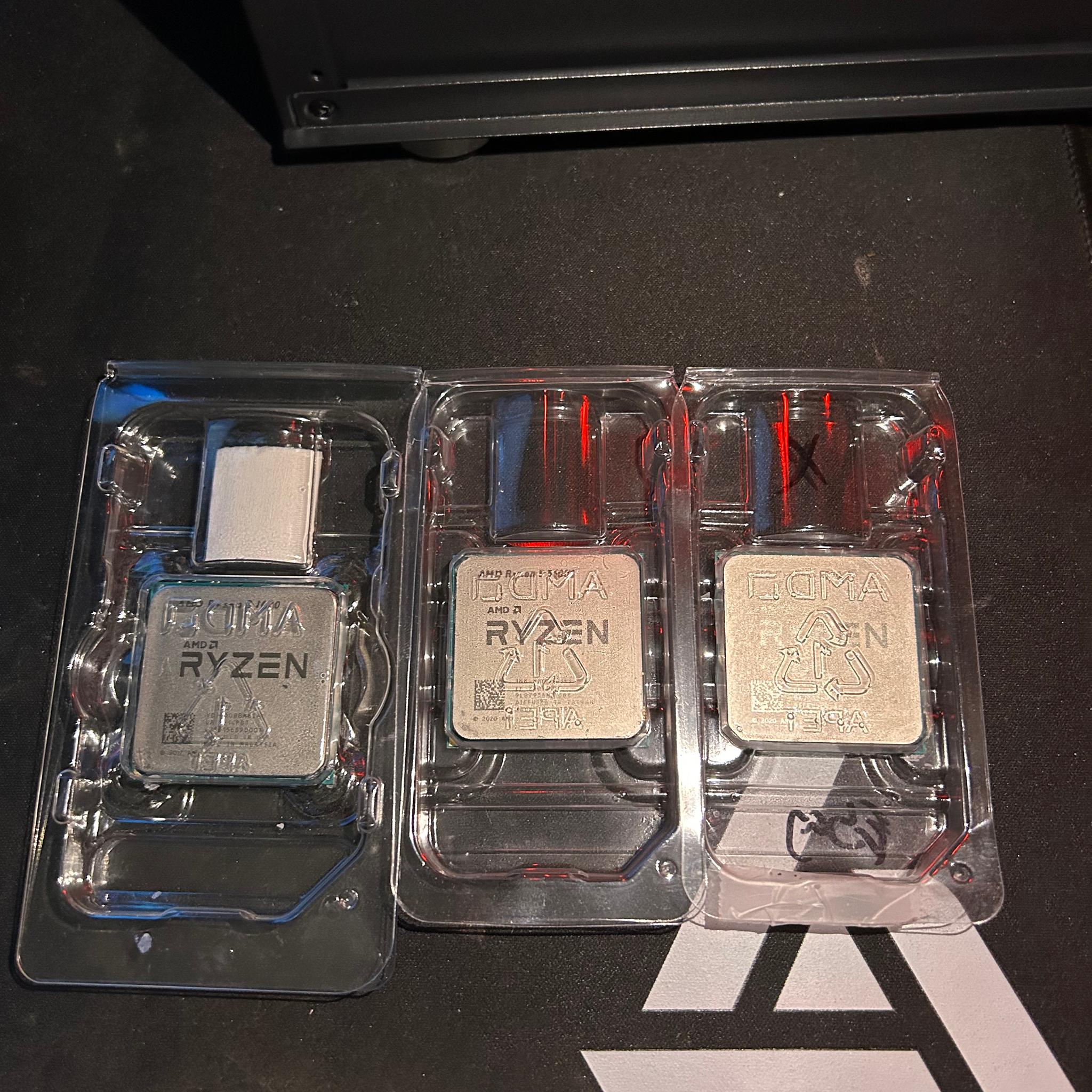 Lot Of 3 Ryzen CPU’s