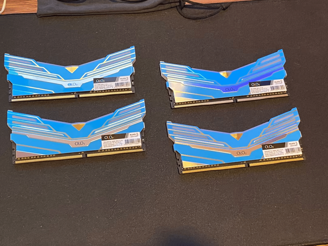 Warhawk Blue 32GB (4 x 8GB) DDR4-2666 RAM -RGB