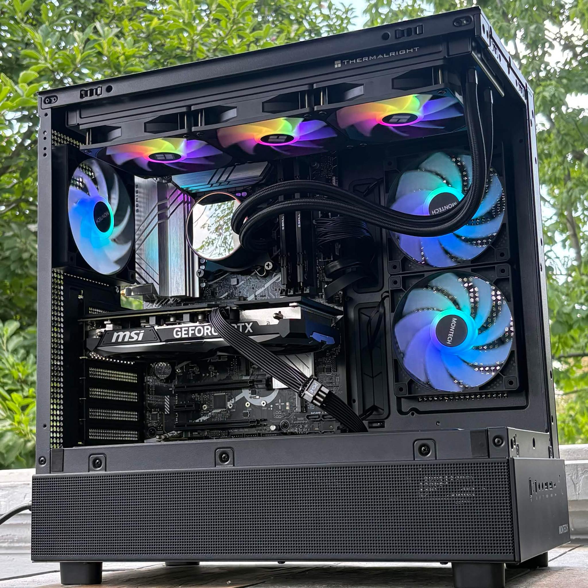 Mendi Electronics Nightfang | i5-13400F | RTX 4070 | 32GB DDR5 6000 | 2TB NVME