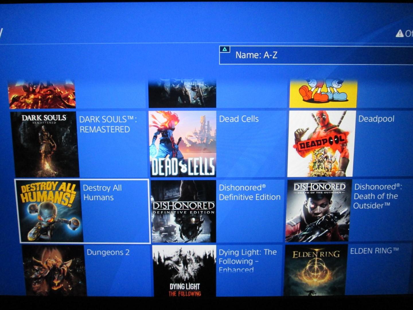 Ps4 Playstation 4 Gold Limited Edition With 60+Games Upgraded 1TB Fire Cuda