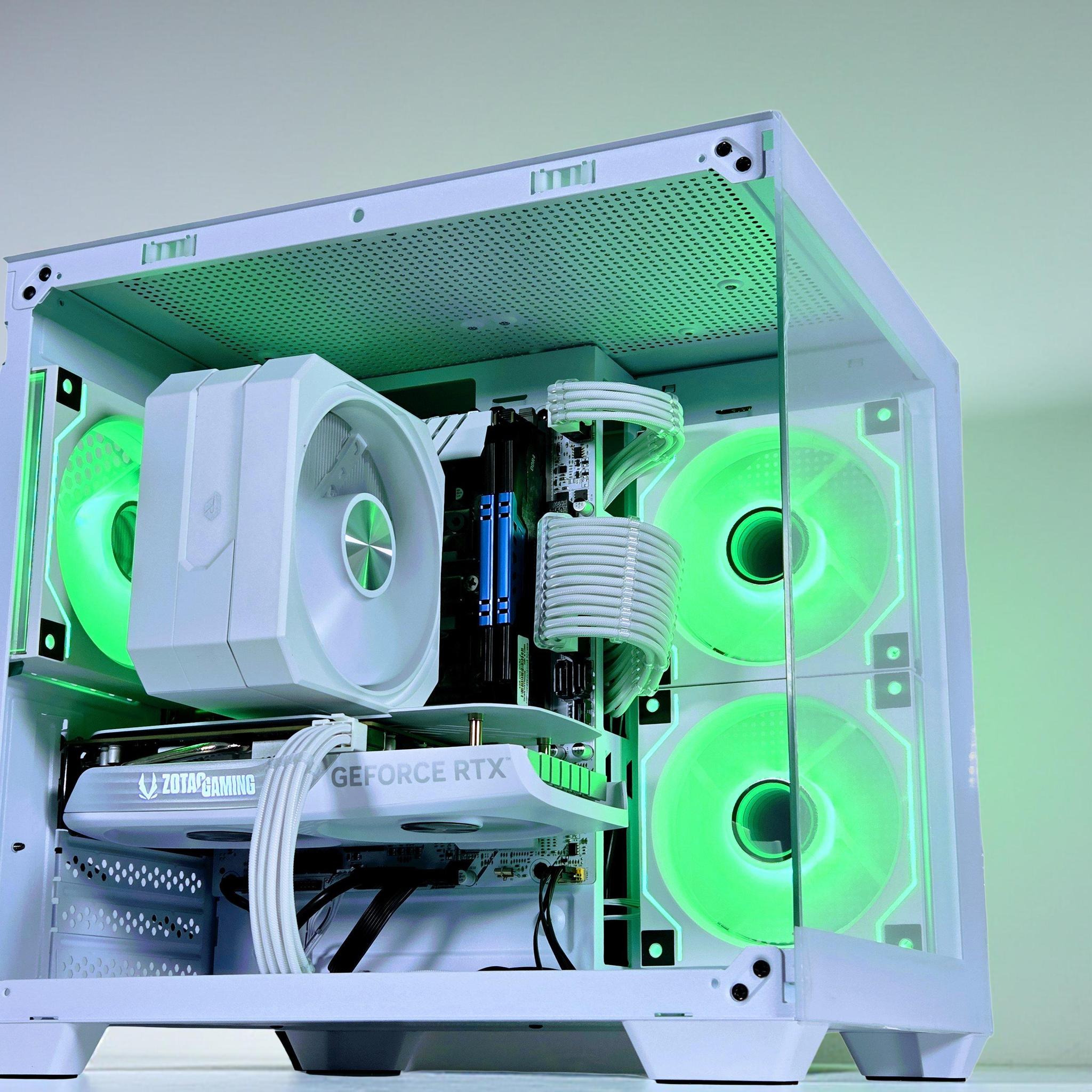 🤍🐻‍❄️Artic⚪ Nvidia RTX 4060 8GB⚪Intel i7 6850K 6core⚪16GB DDR4⚪500GB NVME