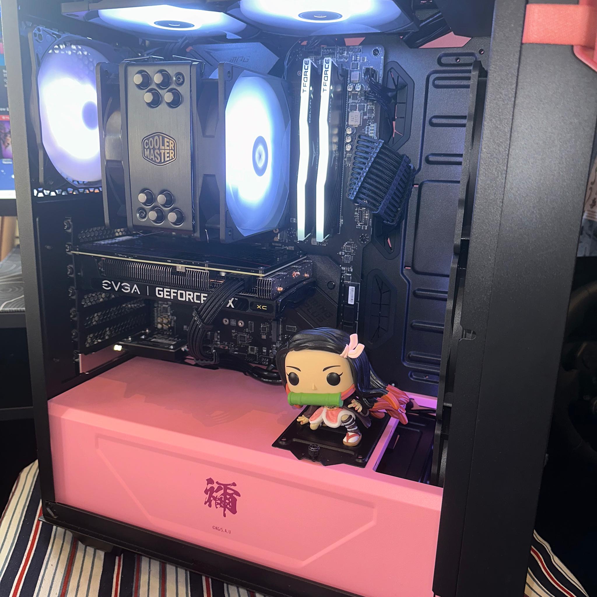 🌸❇️ Nezuko 🟢🟪 Ryzen 5800x | RTX3060 | Gaming Pc