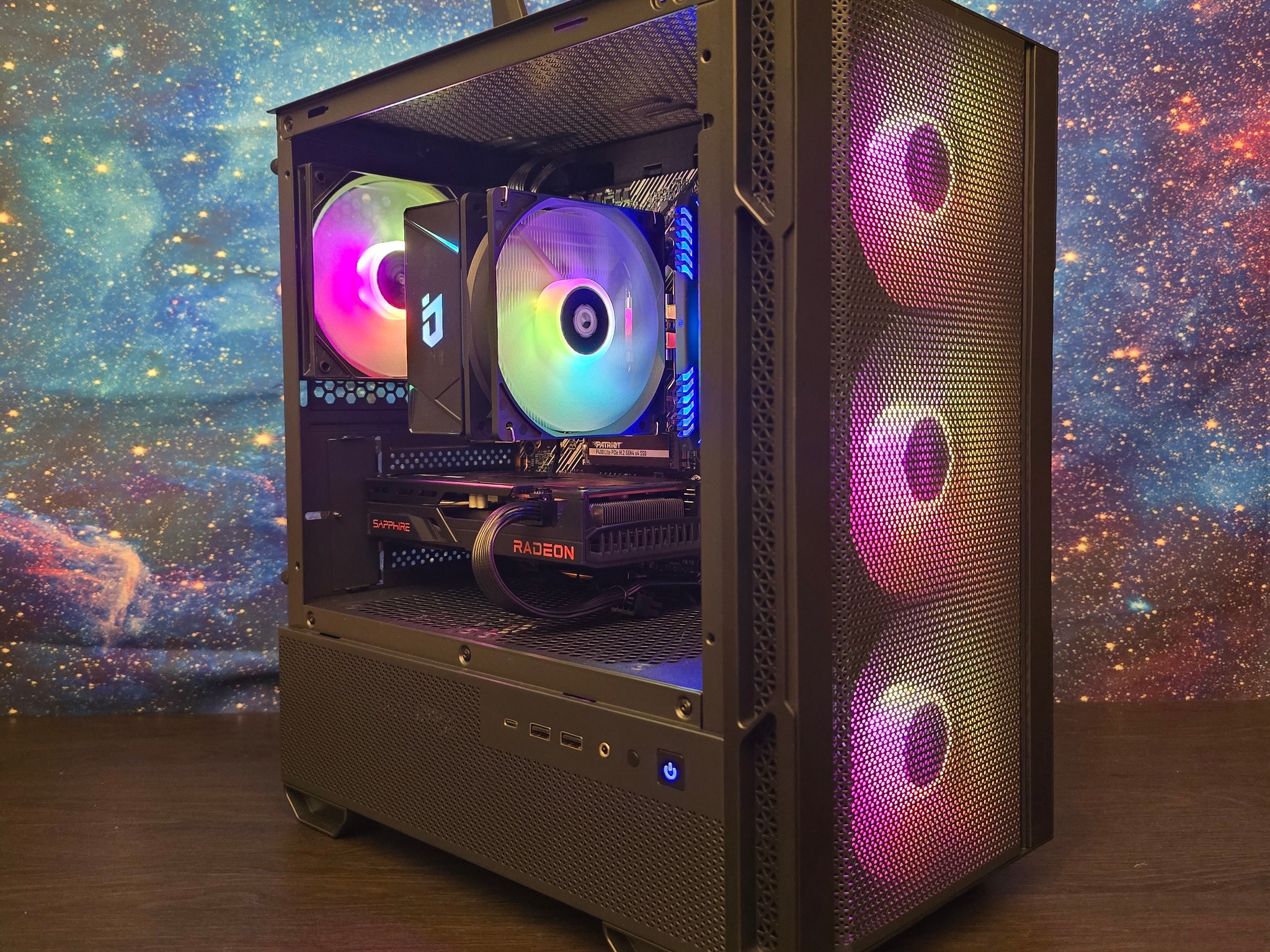 MID LEVEL 1080P PC | RX 6600 8GB | Ryzen 5 5500 | B550M | 16GB DDR4