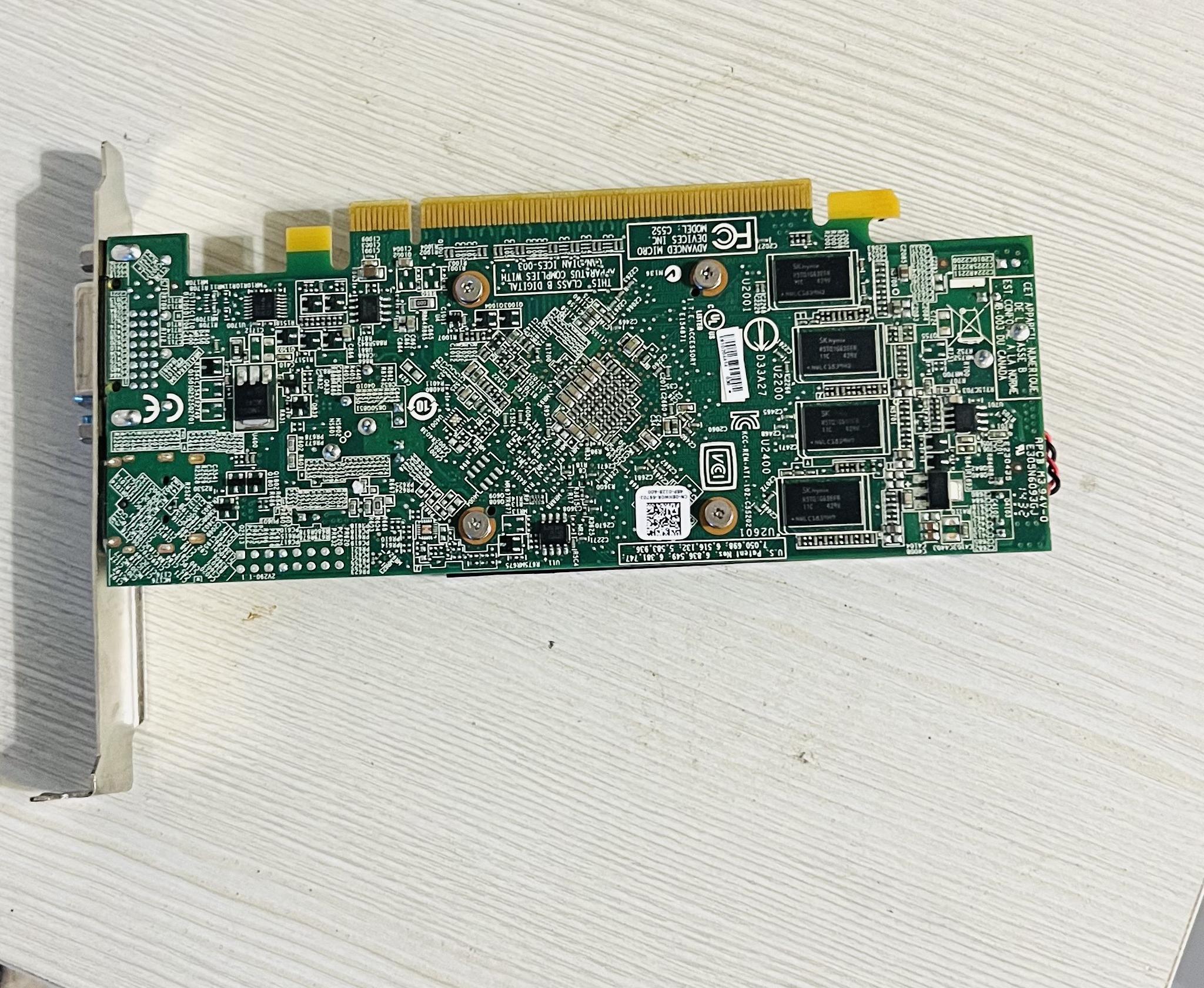 AMD Radeon HD8570 1GB GDDR3 (109-C55257-01_02) Low Profile Single Slot Graphics Card | Fully Working