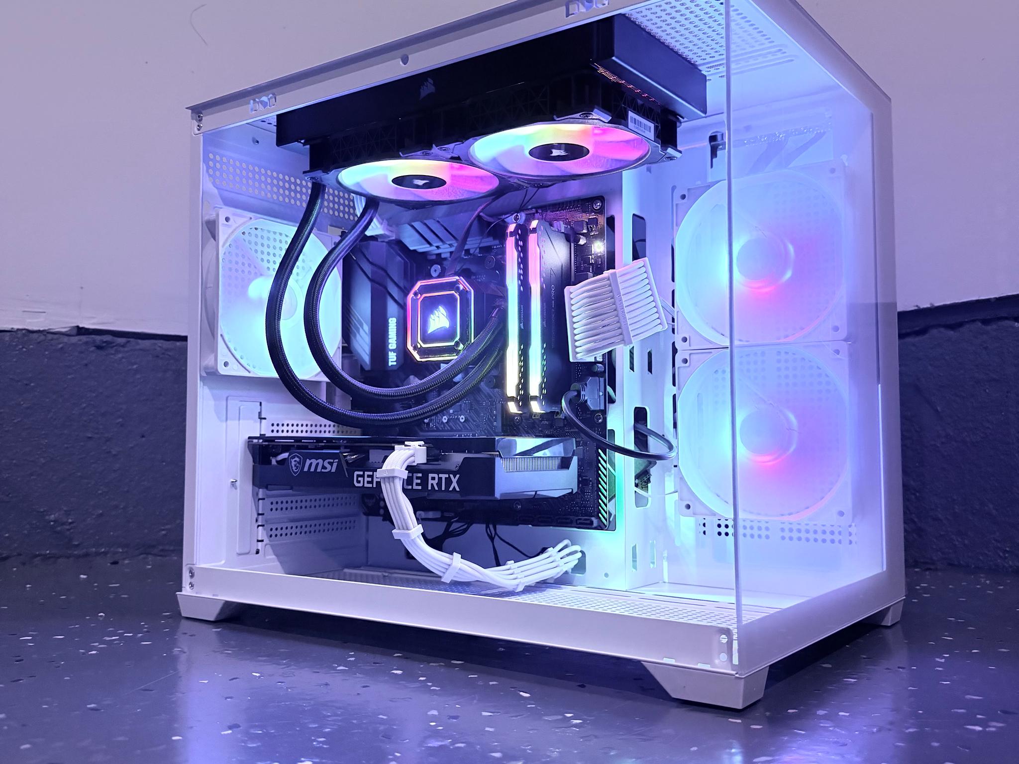 🌈"Cosmic Bloom"⚪️ | 1080p Gaming | Ryzen 7 5800X | RTX 3060 12GB | 32GB Ram | 1TB SSD | Free Ship