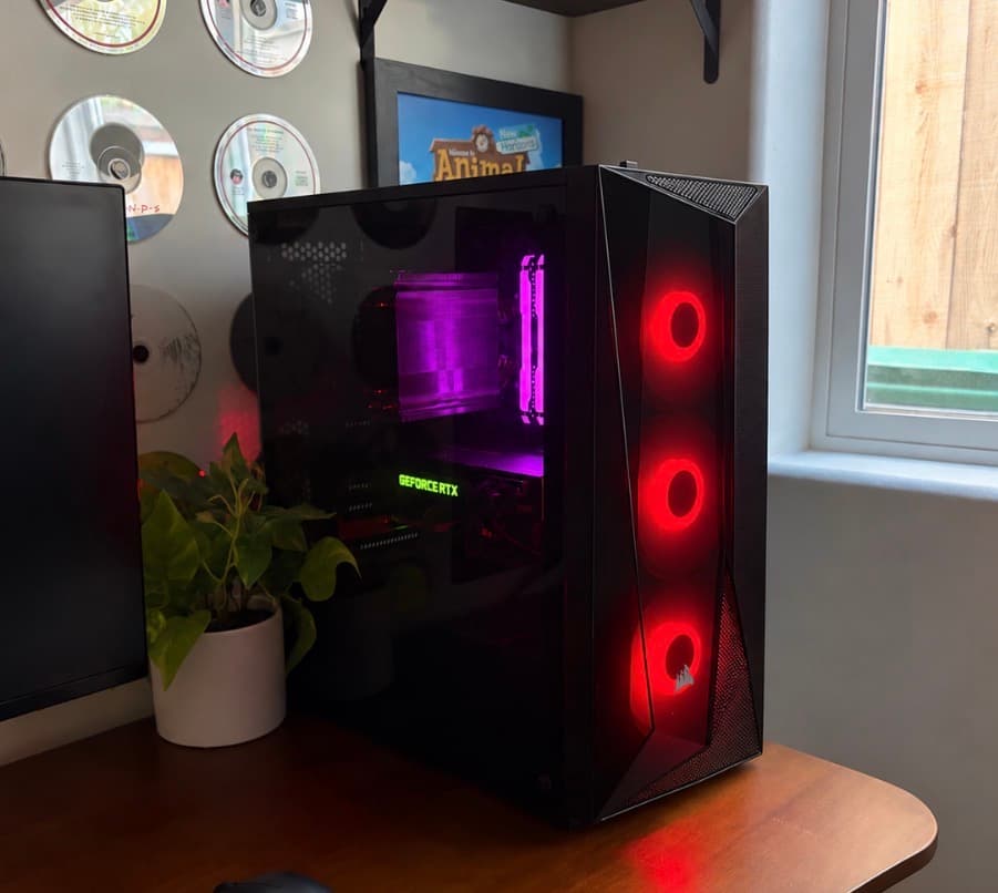 GeForce RTX 2070 Super Custom Gaming PC - Core i7-9700, 16GB RAM, 512GB SSD
