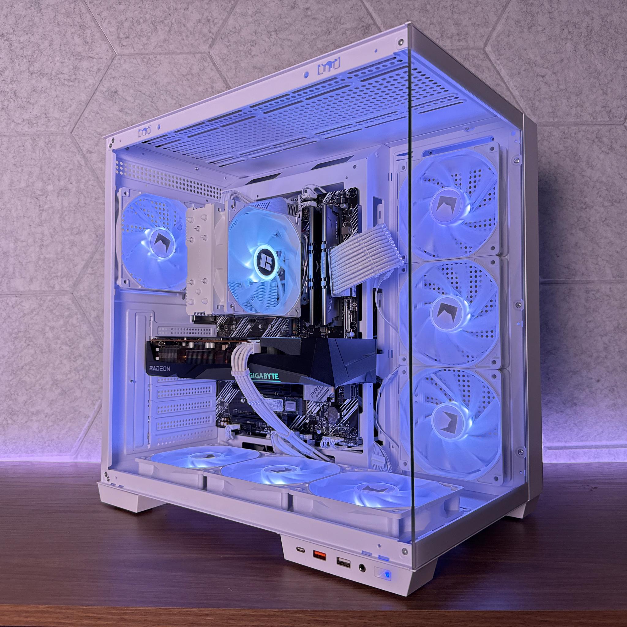 ⚡ Budget 1080P Gaming PC | 6600 XT | Ryzen 5 | 16gb Ram | 512gb Nvme | WIFI/BT ⚡