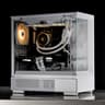 White Gaming PC – RTX 3070, Ryzen 7 3700X, 32GB, 1TB SSD - RGB, WiFi, BlueTooth