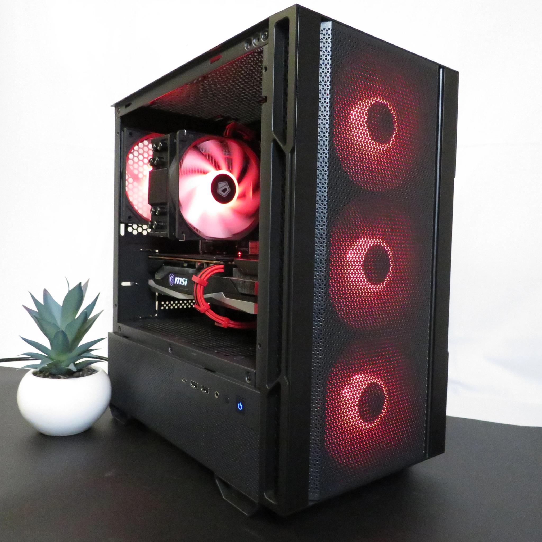 Mid Range Master! *All new parts* Ryzen 5 5500 + RX 6600XT + 16 GB DDR4 + 1 TB NVME SSD
