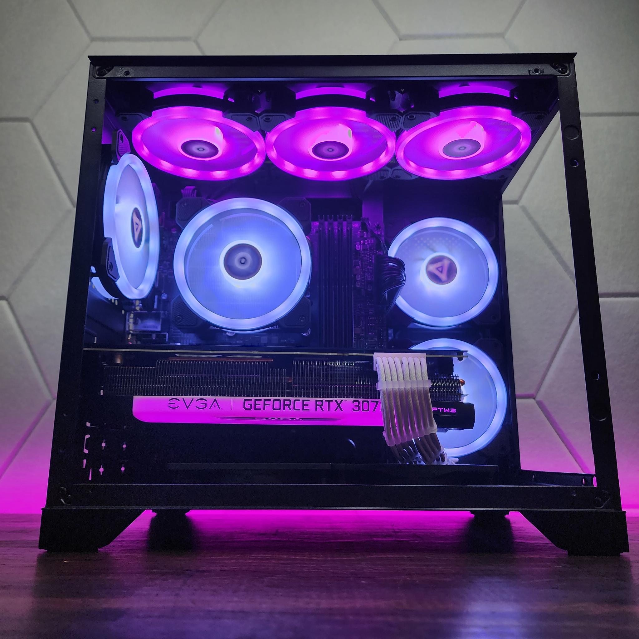 💜🖤🤍 EVGA RTX 3070 FTW3 // Intel Core i5 11400// Neo Forza 32GB 3600MHz