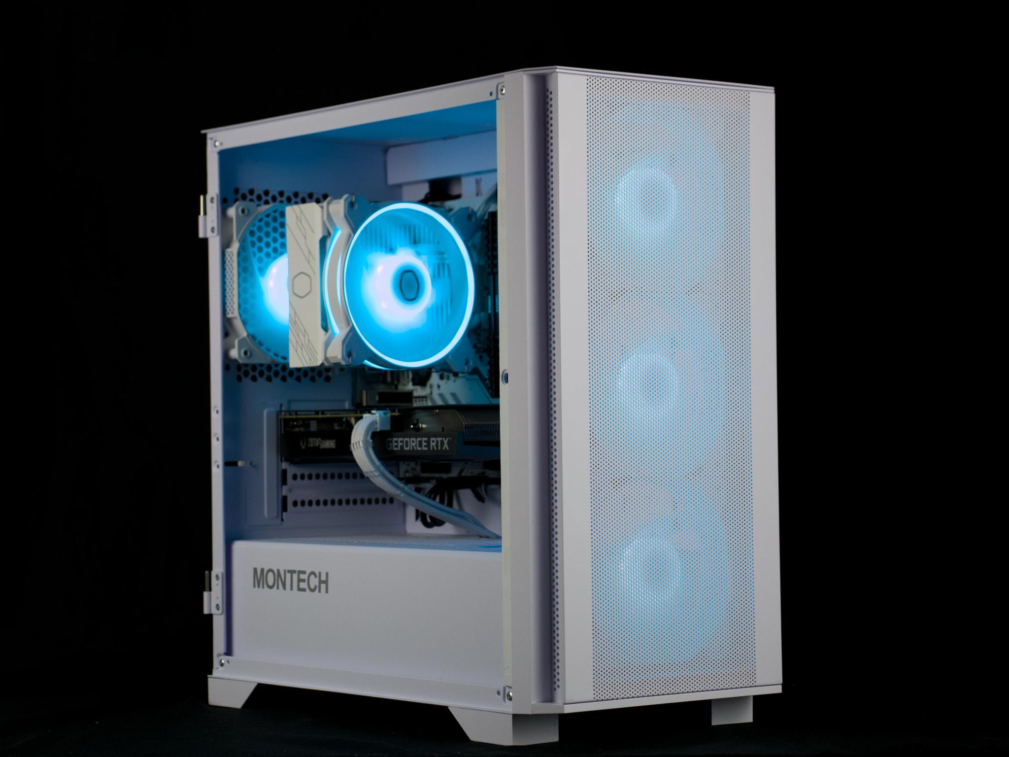 🧊❄️🧊 White Gaming PC – RTX 3060 12G , Ryzen 5 3600, 16GB RAM, 500GB SSD - WiFi, BlueTooth 🧊❄️🧊