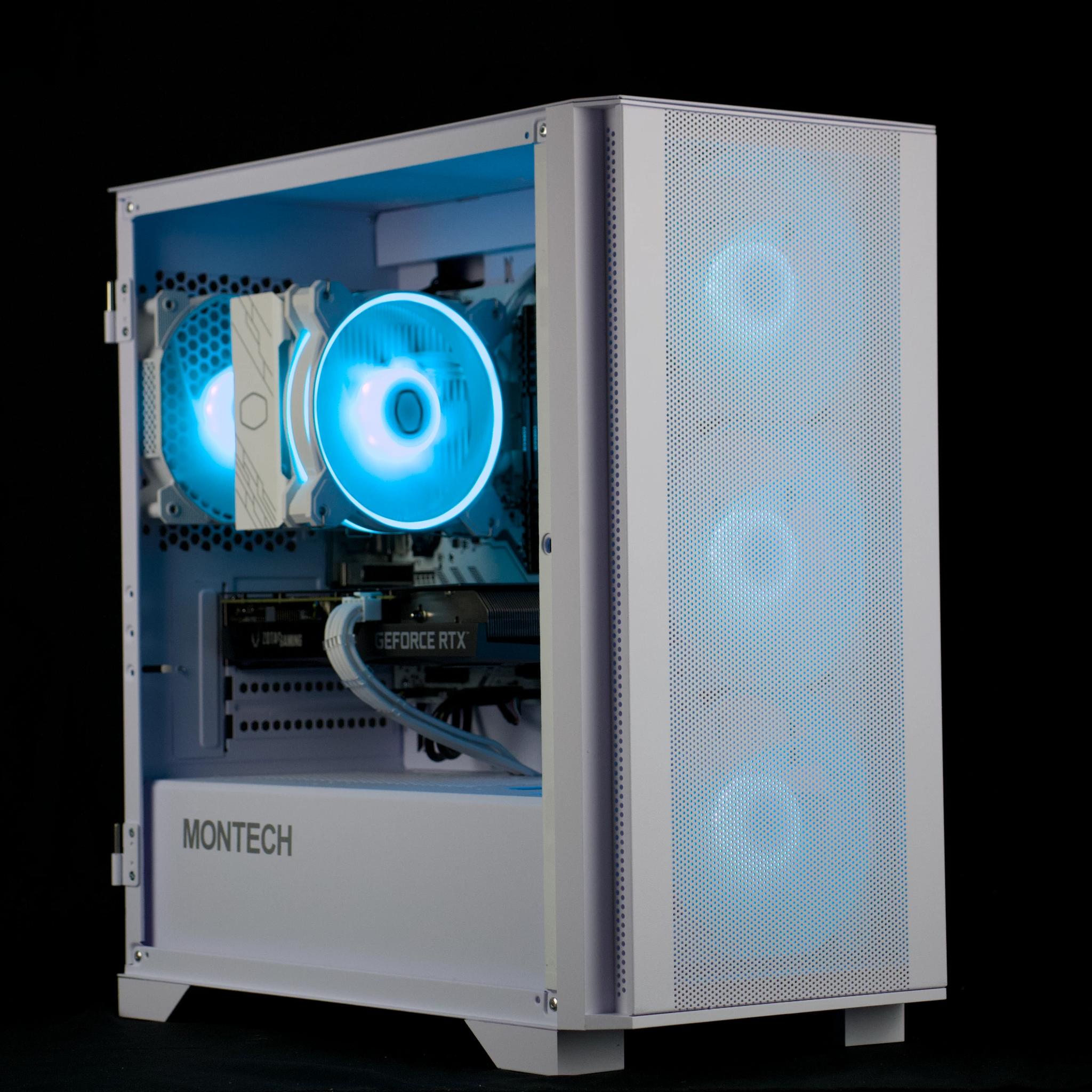 🧊❄️🧊 White Gaming PC – RTX 3060 12G , Ryzen 5 3600, 16GB RAM, 500GB SSD - WiFi, BlueTooth 🧊❄️🧊