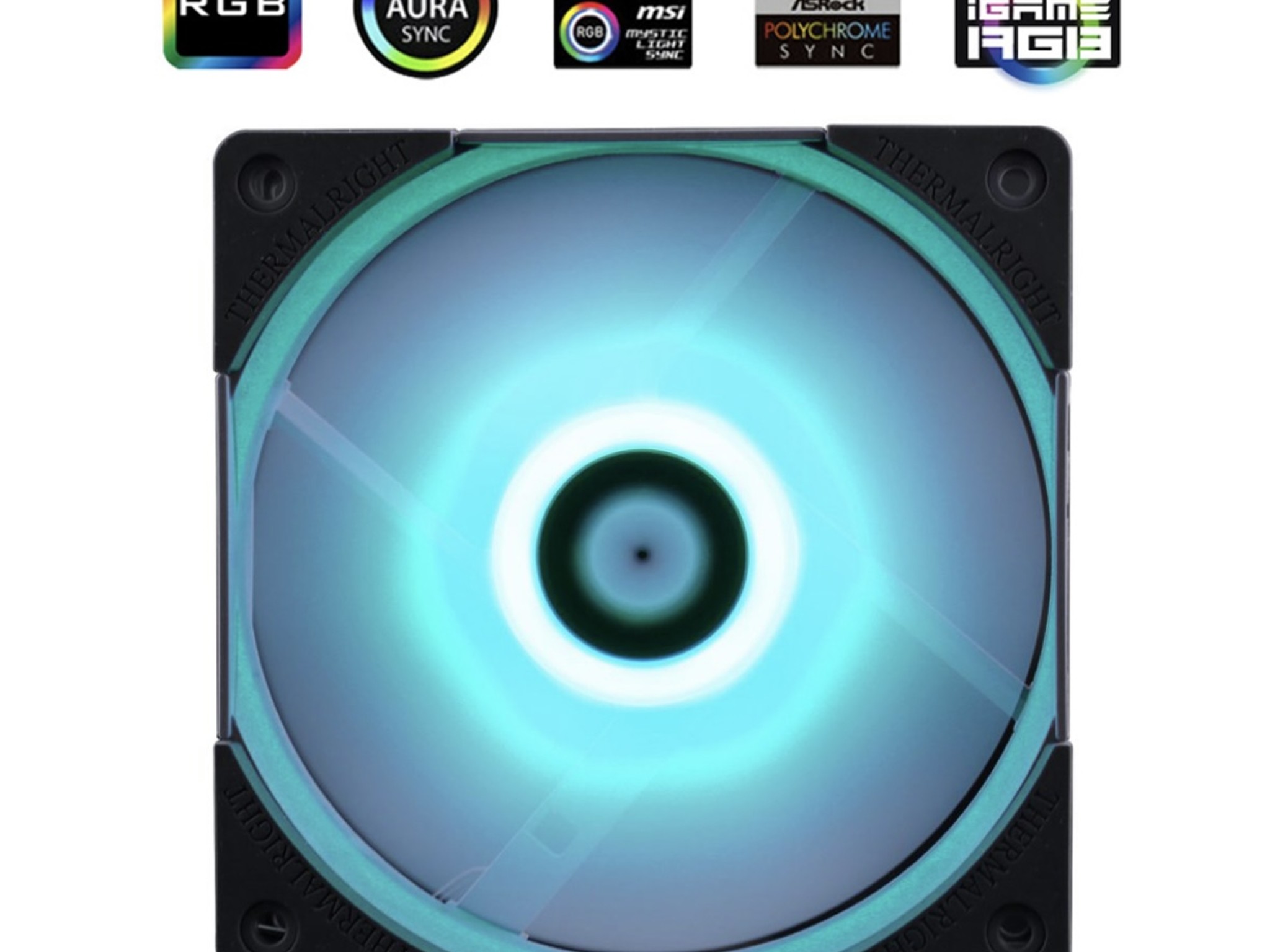 2 PACKS! Thermalright TL-R12 (3pk) 120mm Case Fans