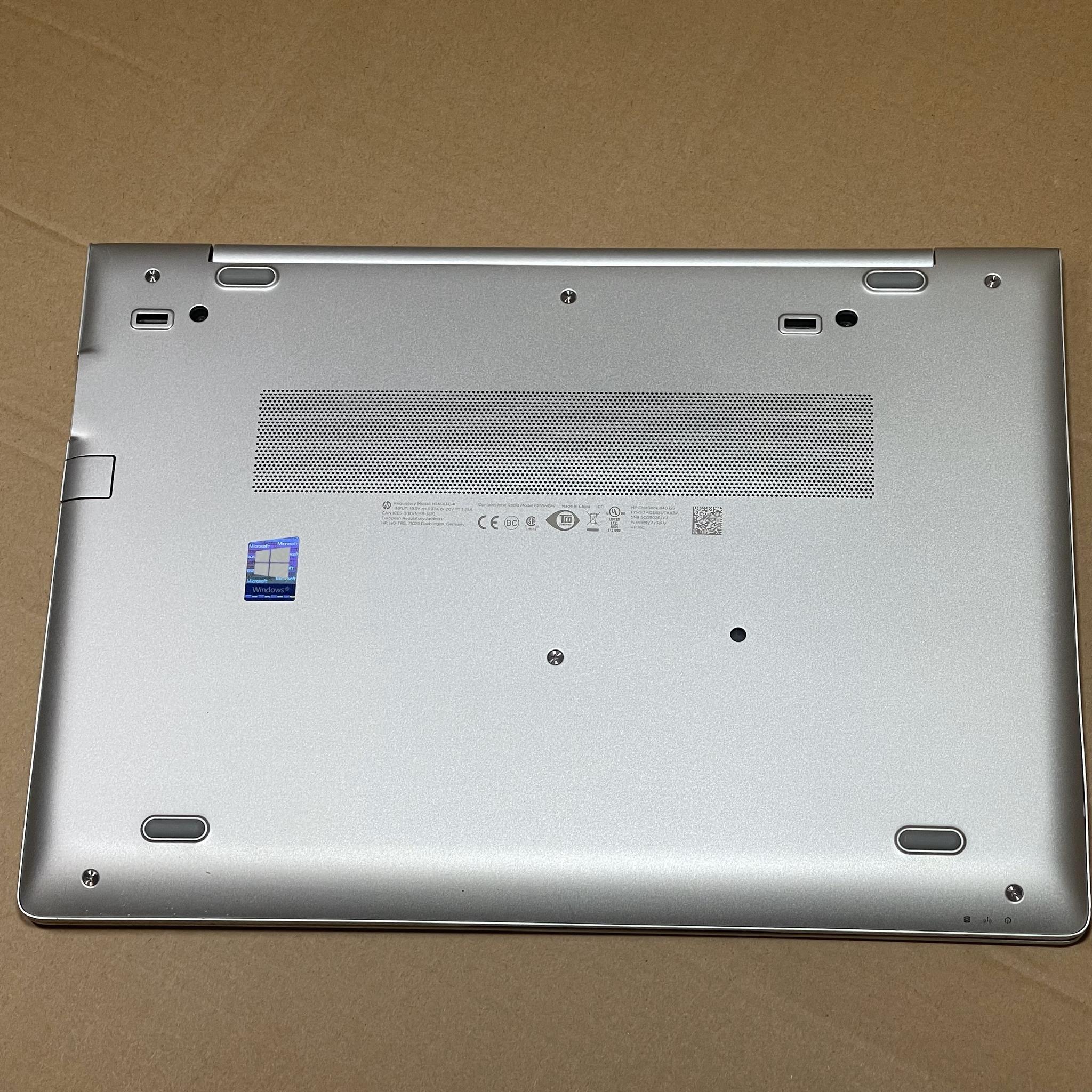 HP EliteBook 840 G5, Used, 14", i7-8550U, 16GB, 256GB