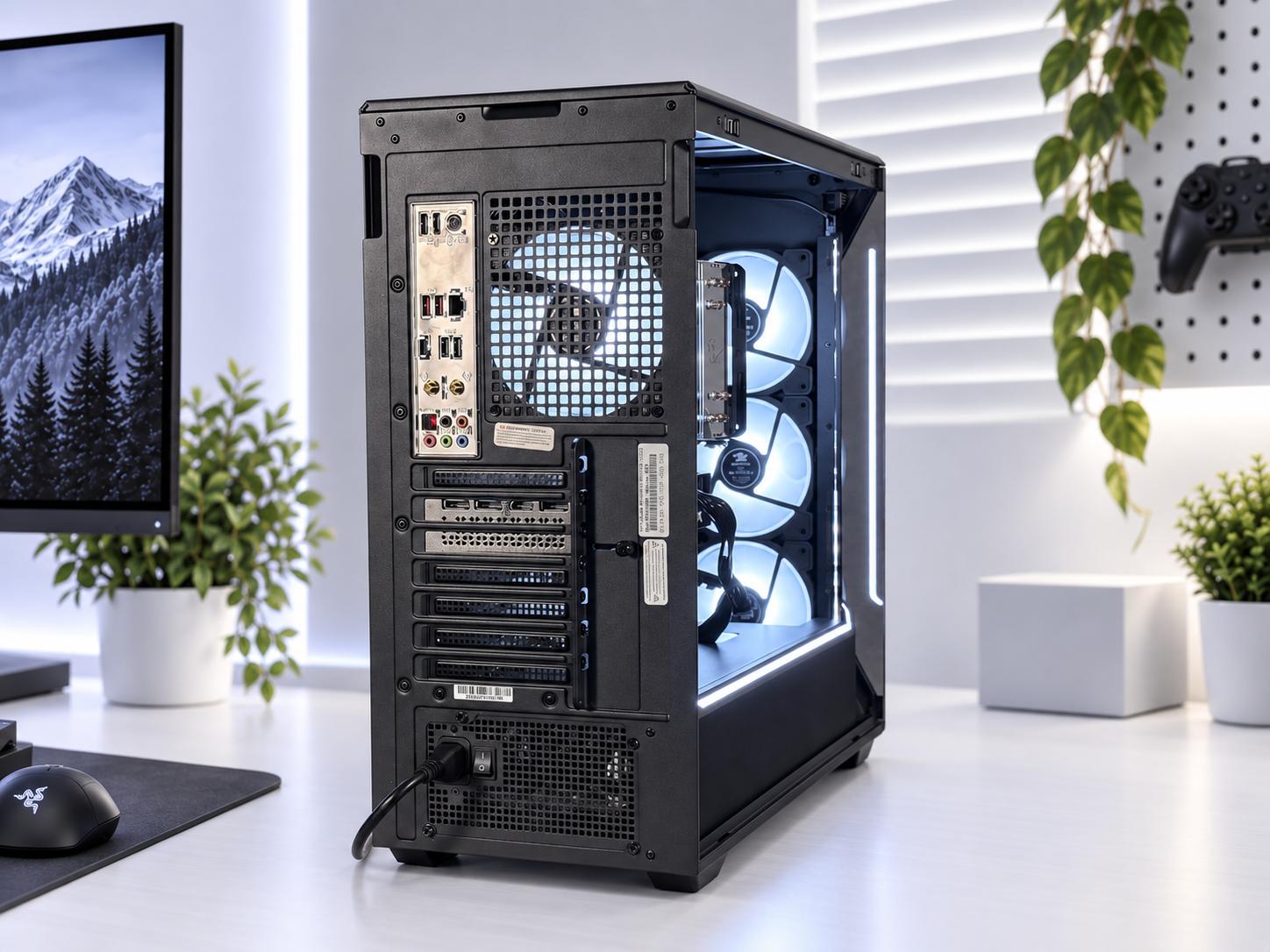 ❄️🖤 STEALTH V2 Gaming PC | RTX 4060 | I7-14700F | 32GB DDR5 | 1TB NVME | WiFi & BT | FREE SHIPPING