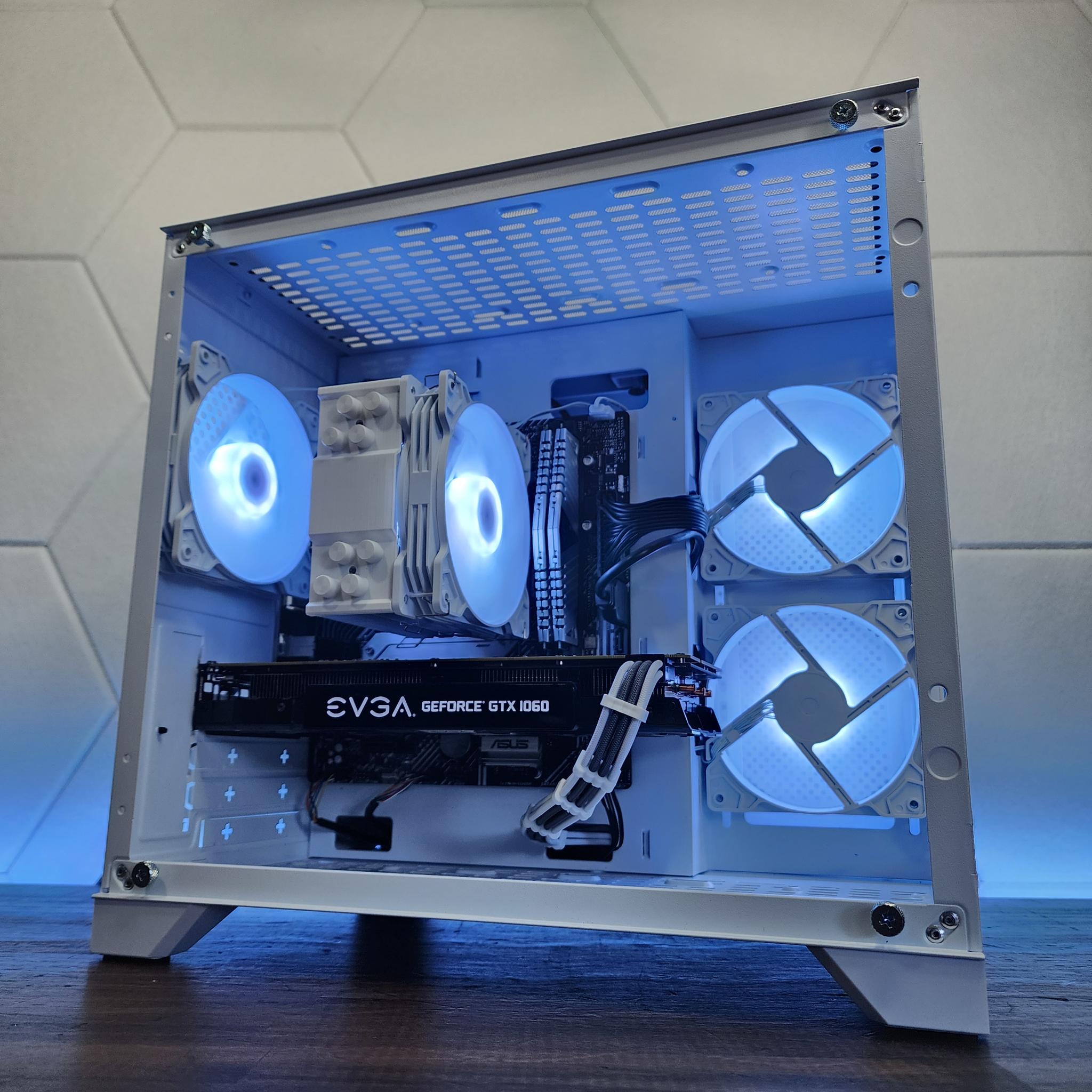 💙🤍💙 EVGA GeForce GTX 1060 // Intel Core i3 10105F // XPG Z1 16GB 3200MHz