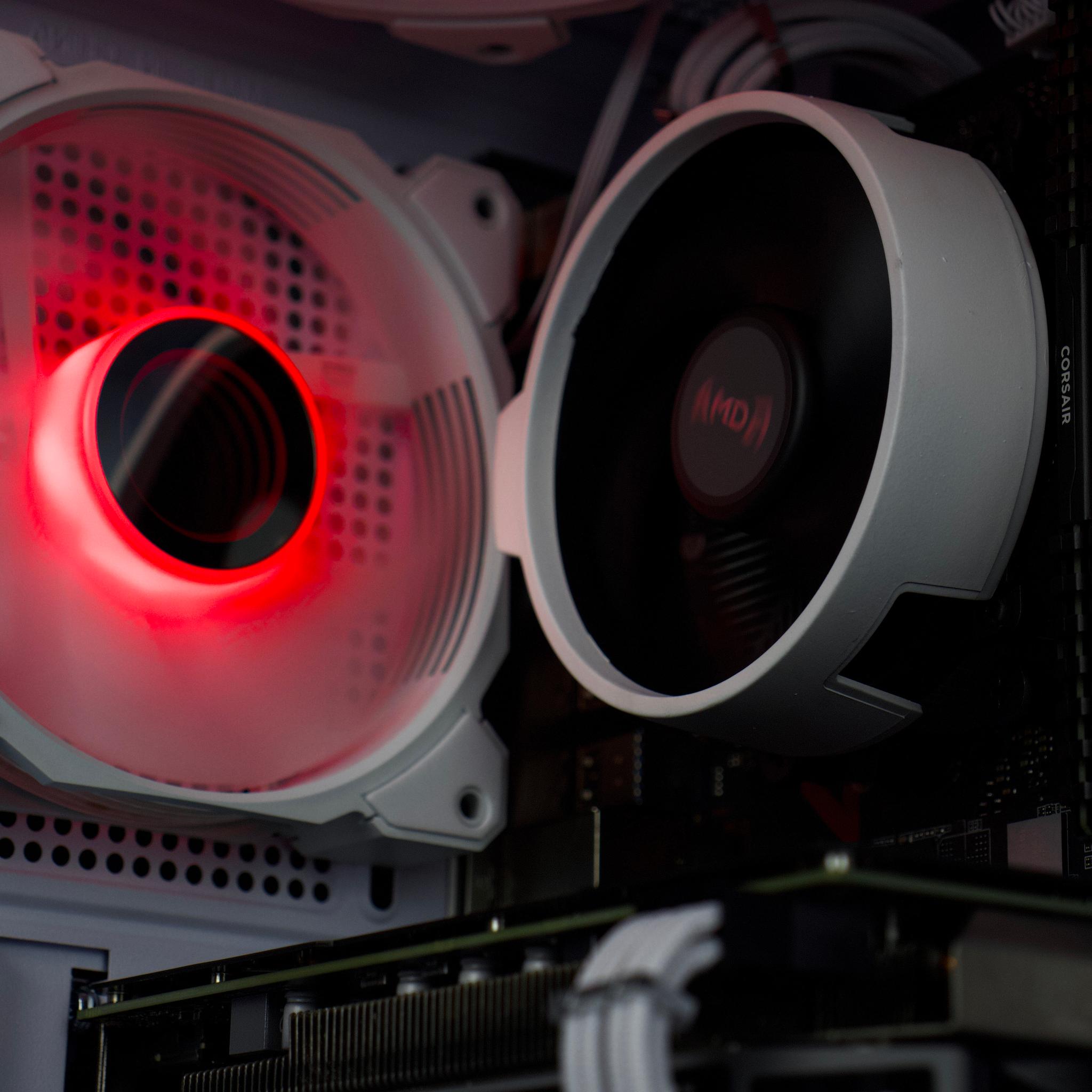 🔴⚪Gaming PC – RTX 2060, Ryzen 7 2700, 16GB RAM, 1TB SSD - WiFi, BlueTooth ⚪🔴
