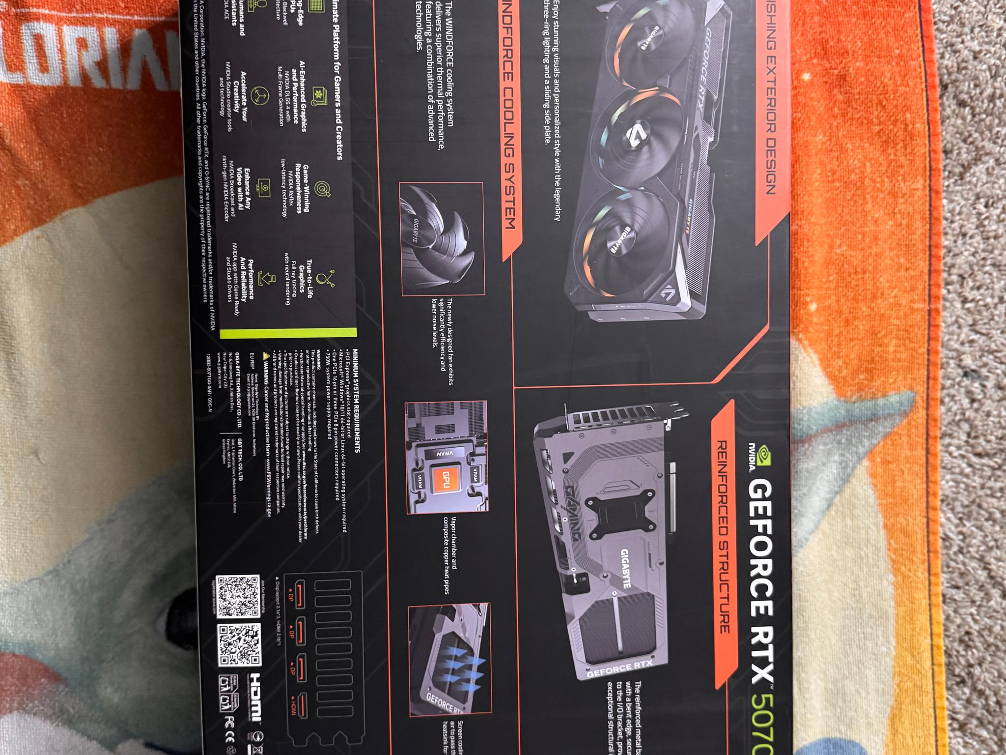 GIGABYTE Gaming OC RTX 5070Ti - Image 2