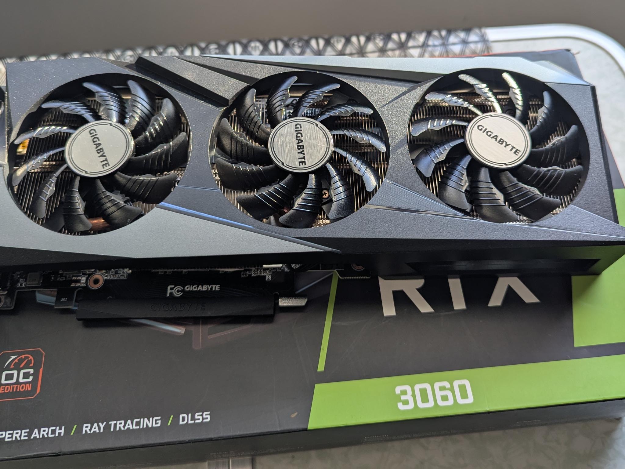 GIGABYTE GeForce RTX 3060 Gaming OC 12GB Graphics Card Open Box