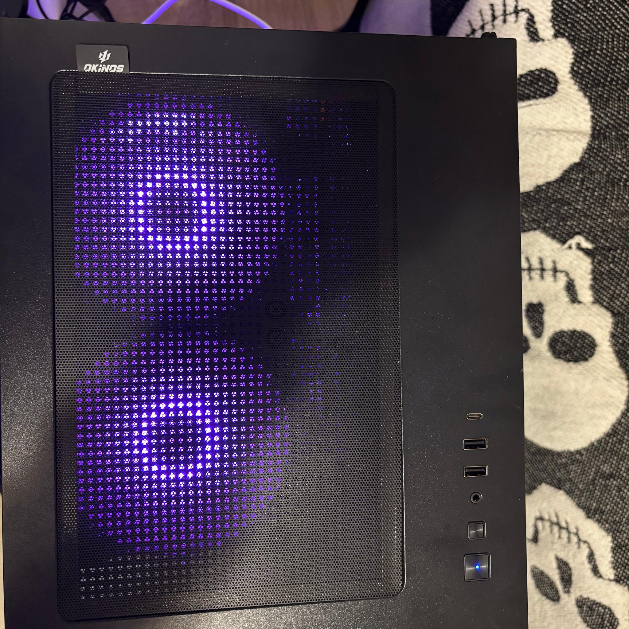 “Perfect All Black Gaming PC"| GTX 1080 8GB | Plug And Play Ready|