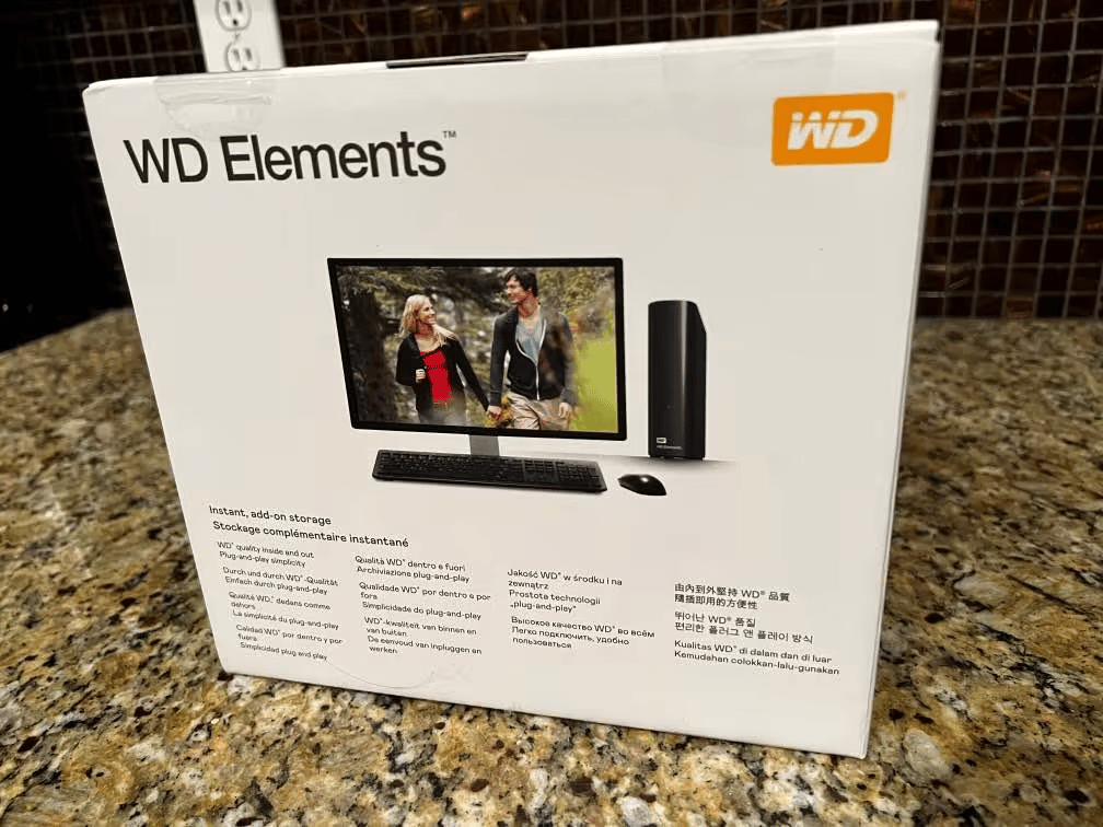 BNIB WD Elements 18TB external harddrive