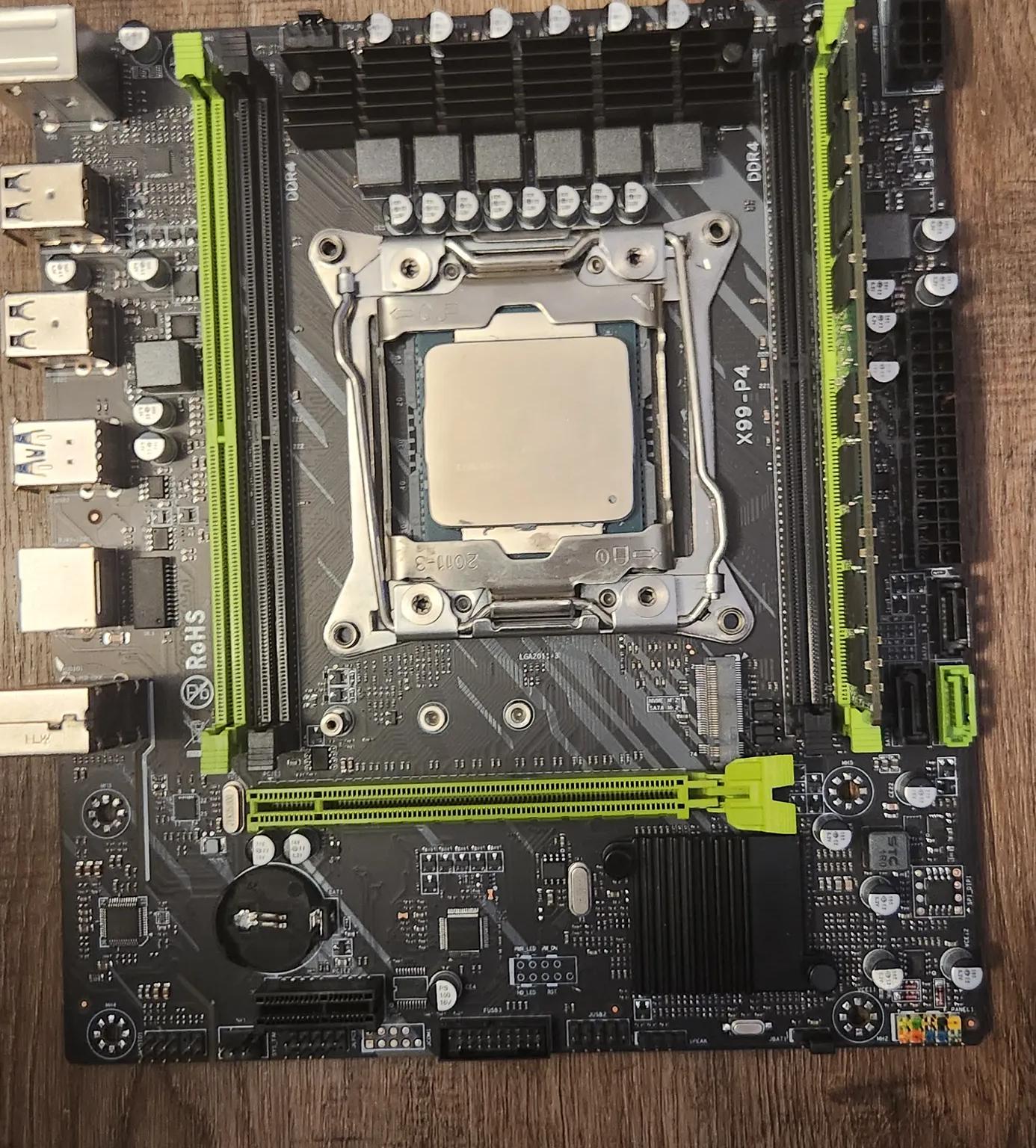 Xeon 2670v3 motherboard 16gb ram combo