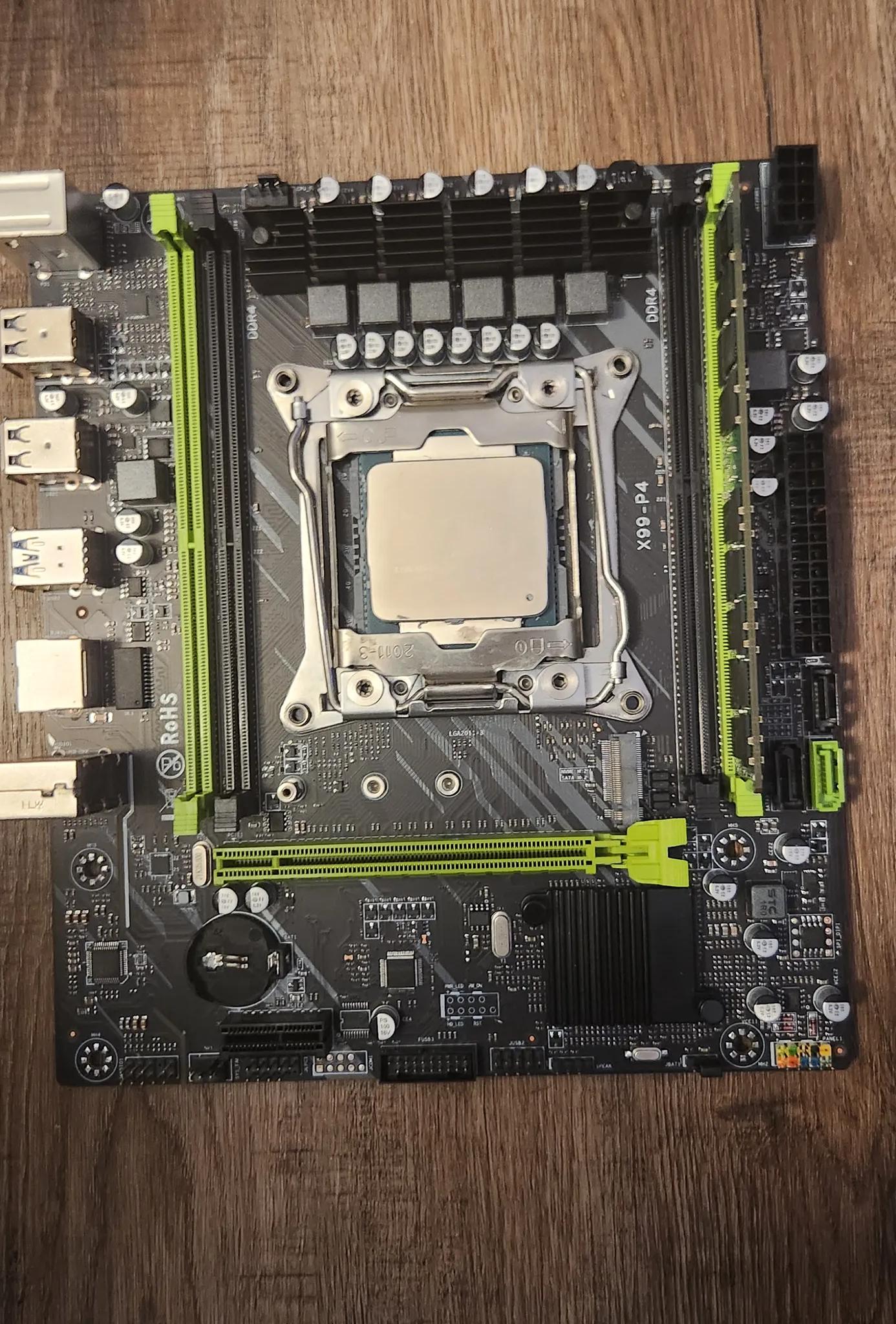 Xeon 2670v3 motherboard 16gb ram combo