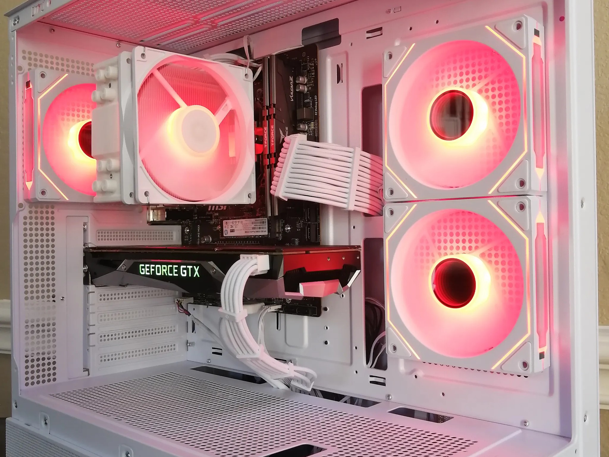 NVIDIA GTX Gaming PC! Clean White Build with Ryzen 5