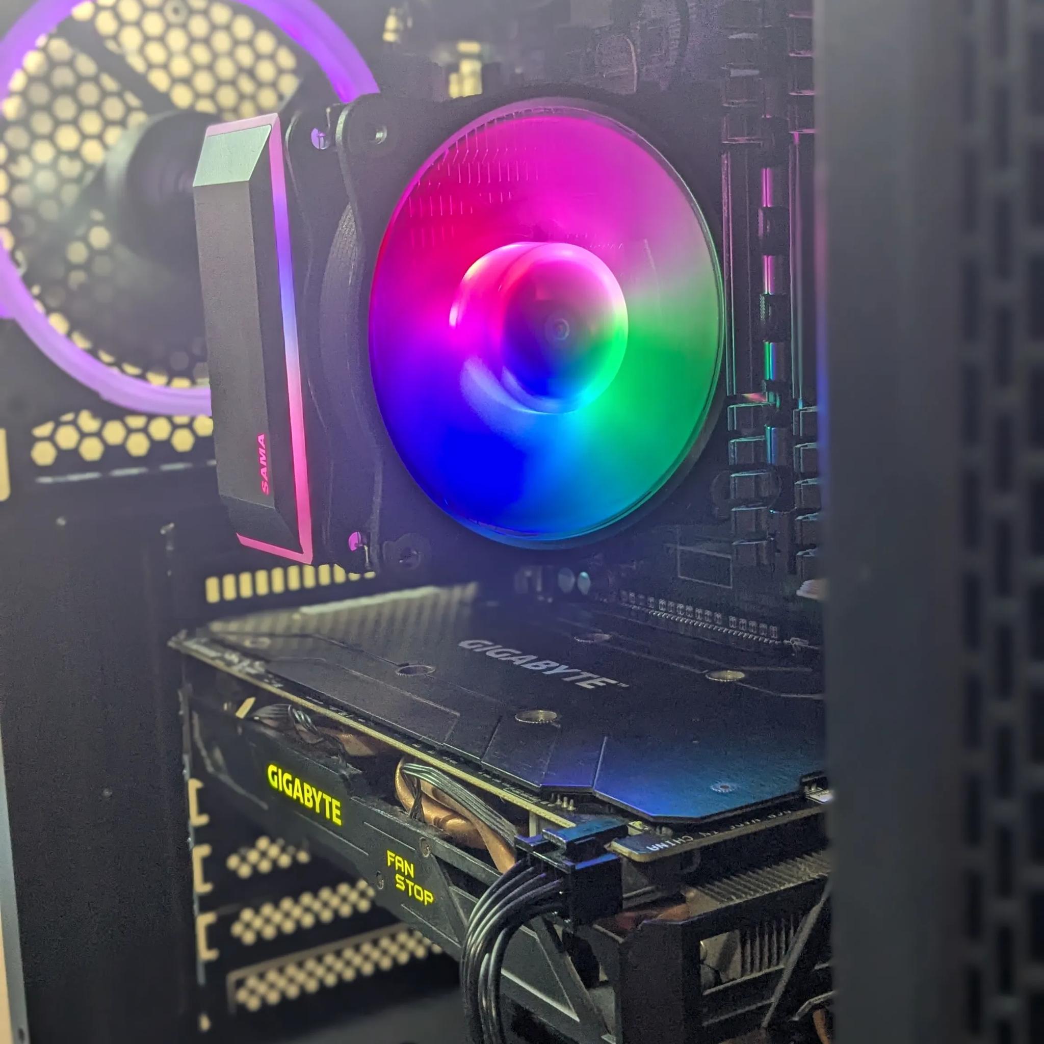 120 FPS Fortnite | 180 Day Warranty | Xeon (Same as i7) , 16GB RAM, 480GB SSD, RX 570 4GB, RGB