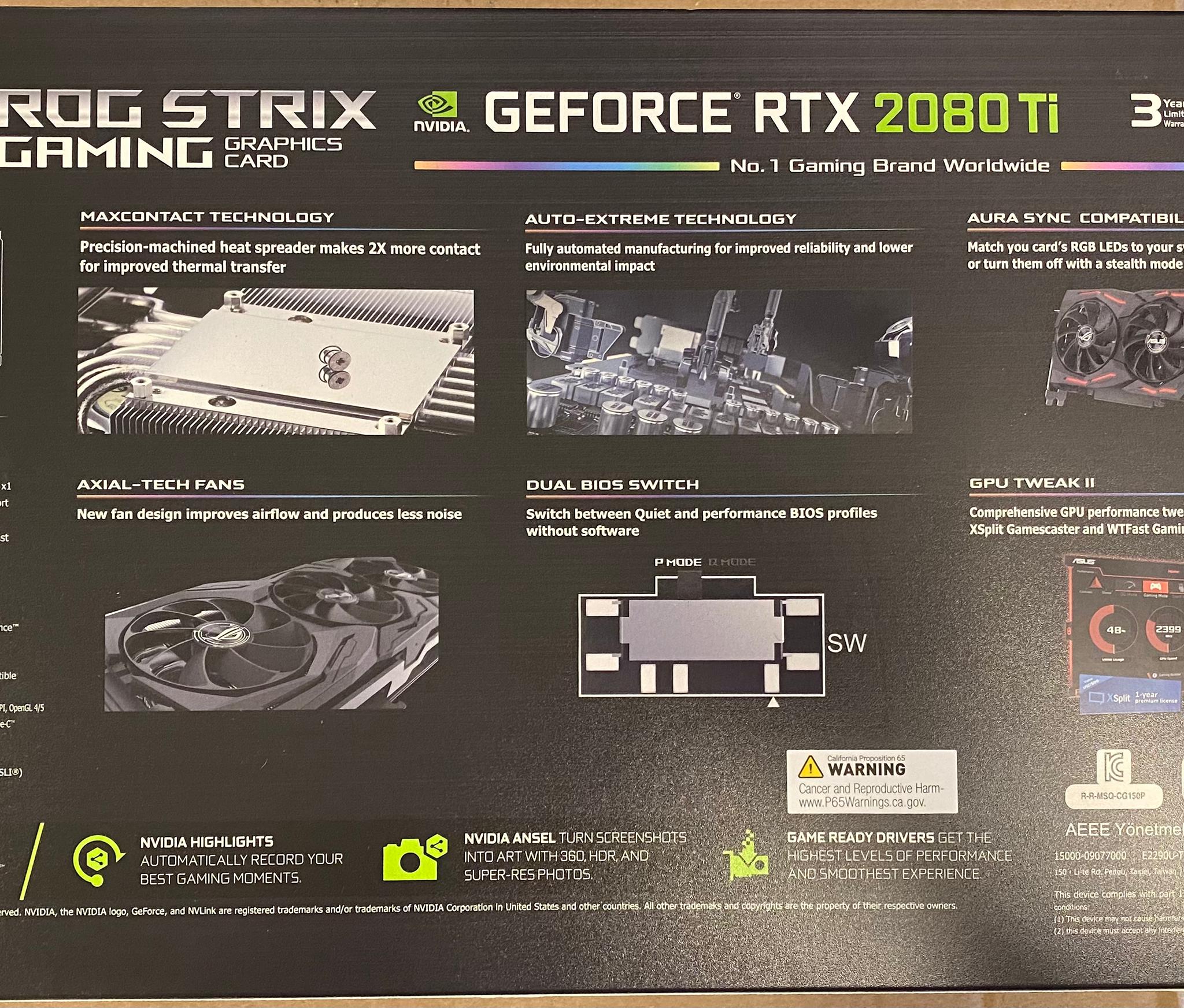 2080TI ROG STRIX