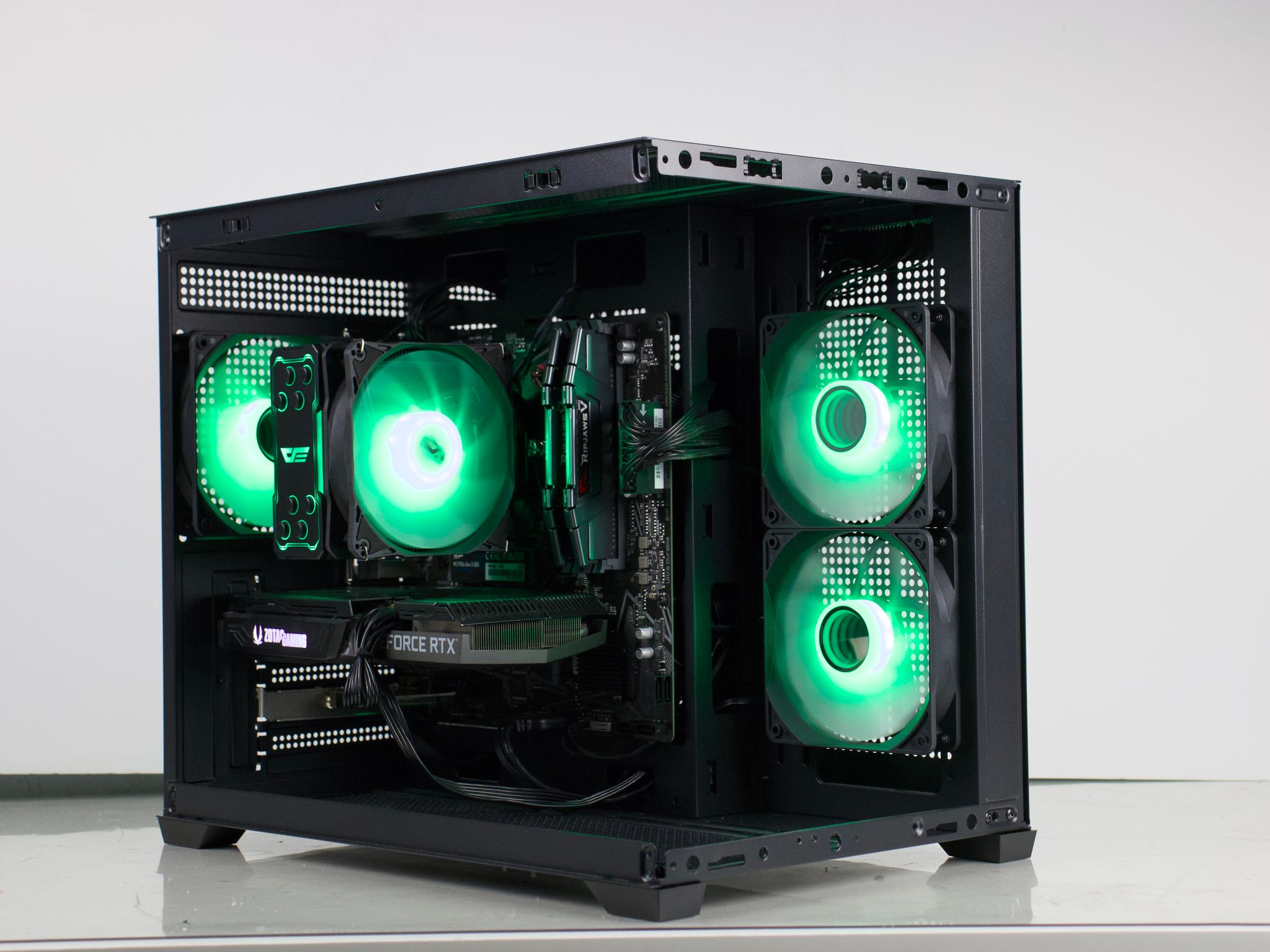 RGB Gaming PC 🔥RTX 3070, Ryzen 5 5500, 16GB RAM, 1TB NVMe SSD, WiFi, BlueTooth 🔥 1440P/1080P Beast