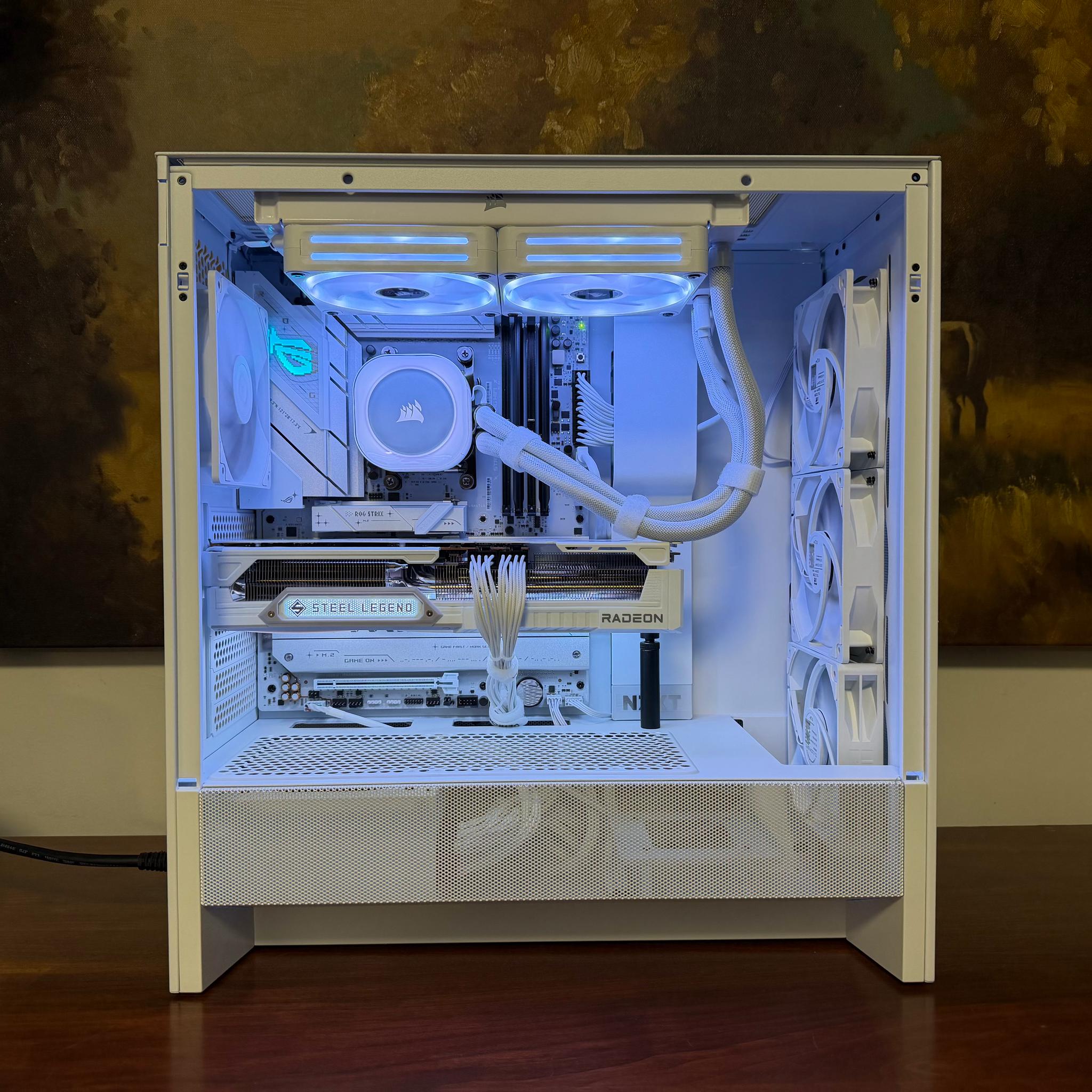 RTX 9070 XT 16GB | Ryzen 7 7700X | 32GB 6000 | ROG STRIX B850-A | 2TB NVMe | 240MM AIO | 850W PSU