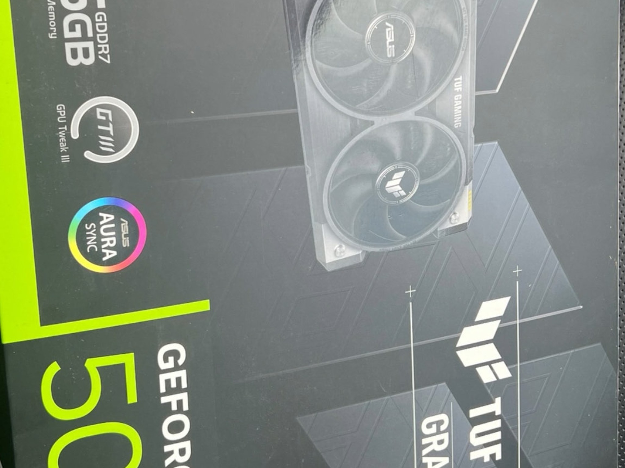 ASUS TUF Gaming GeForce RTX™ 5080 16GB GDDR7 OC Edition *Lightly Used w/Original Packaging*