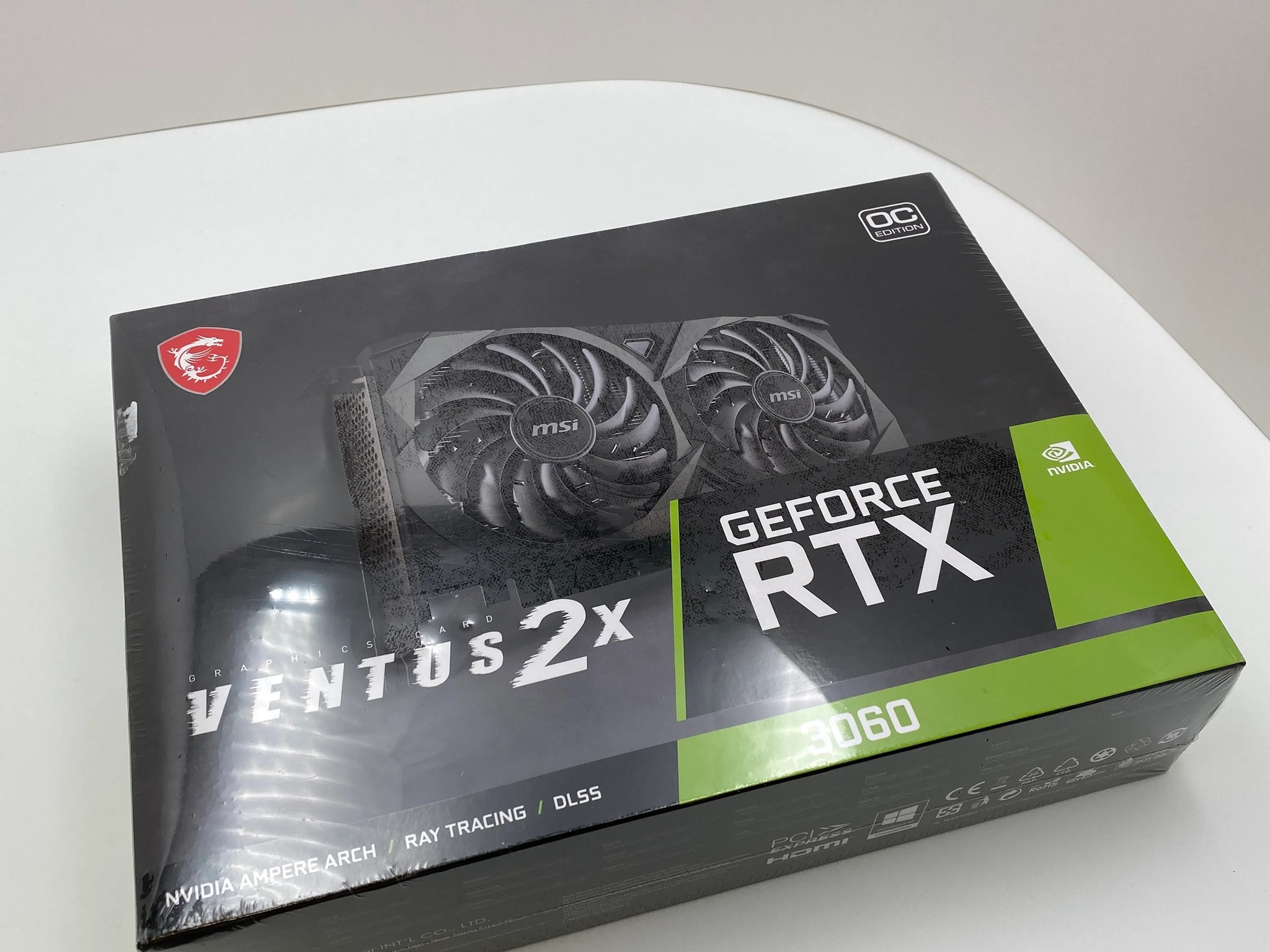 MSI NVIDIA GeForce RTX 3060 VENTUS 2X OC 12 GB GDDR6 Graphics Card