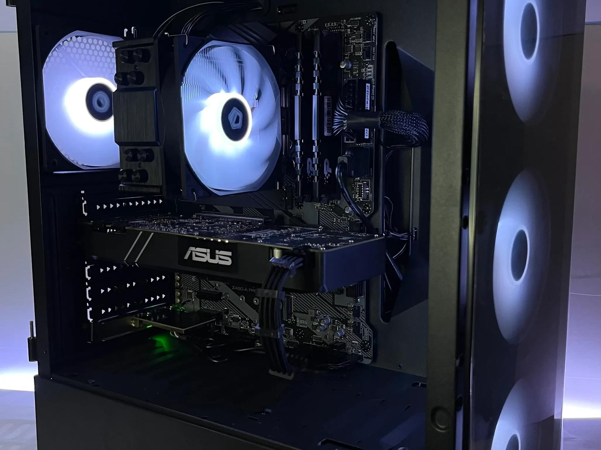 RGB Gaming PC  (i5-10400f, 16GB RAM, GTX 1080, 1TB NVME)