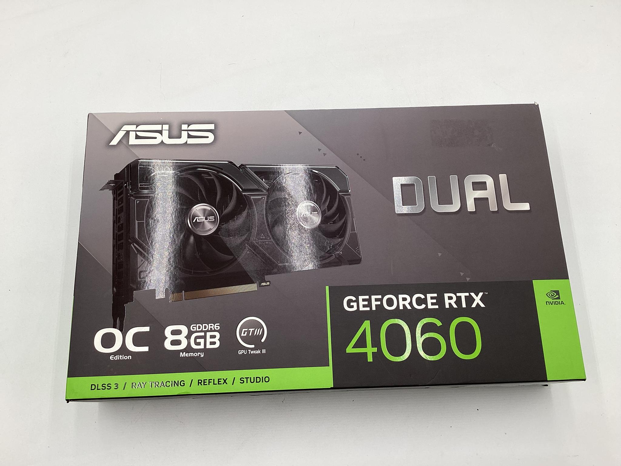 ASUS Dual GeForce RTX 4060 OC Edition 8GB GDDR6
