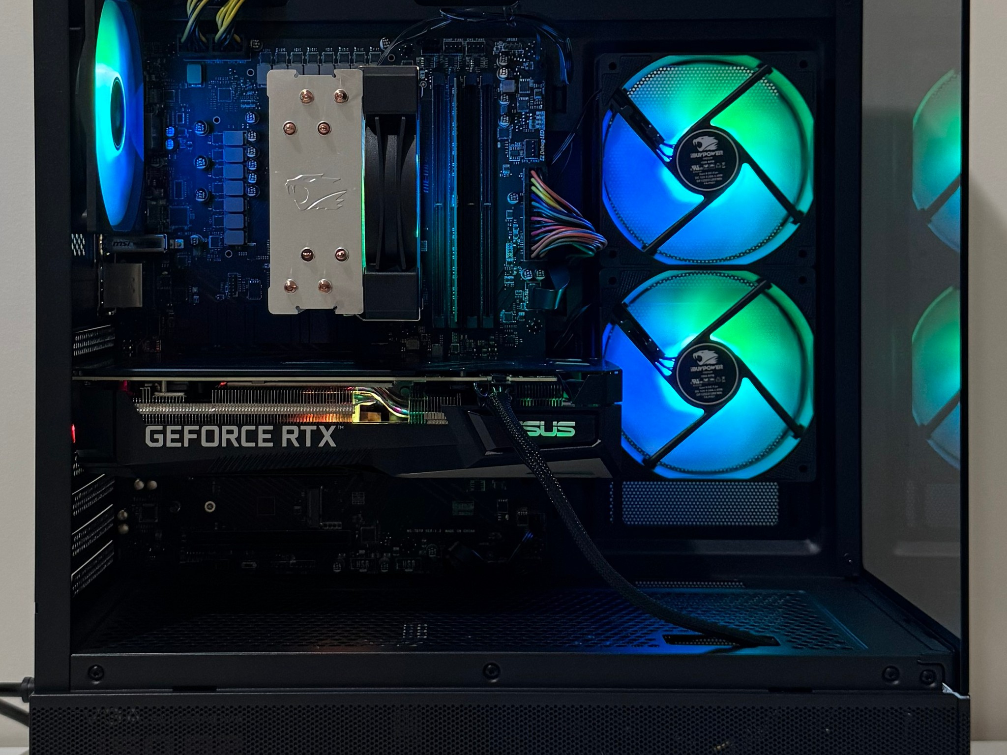 AMD Ryzen 5 9600X 32GB DDR5 RAM ASUS GeForce RTX 3060 Ti 2TB Gen4 NVMe SSD AM5 Gaming PC