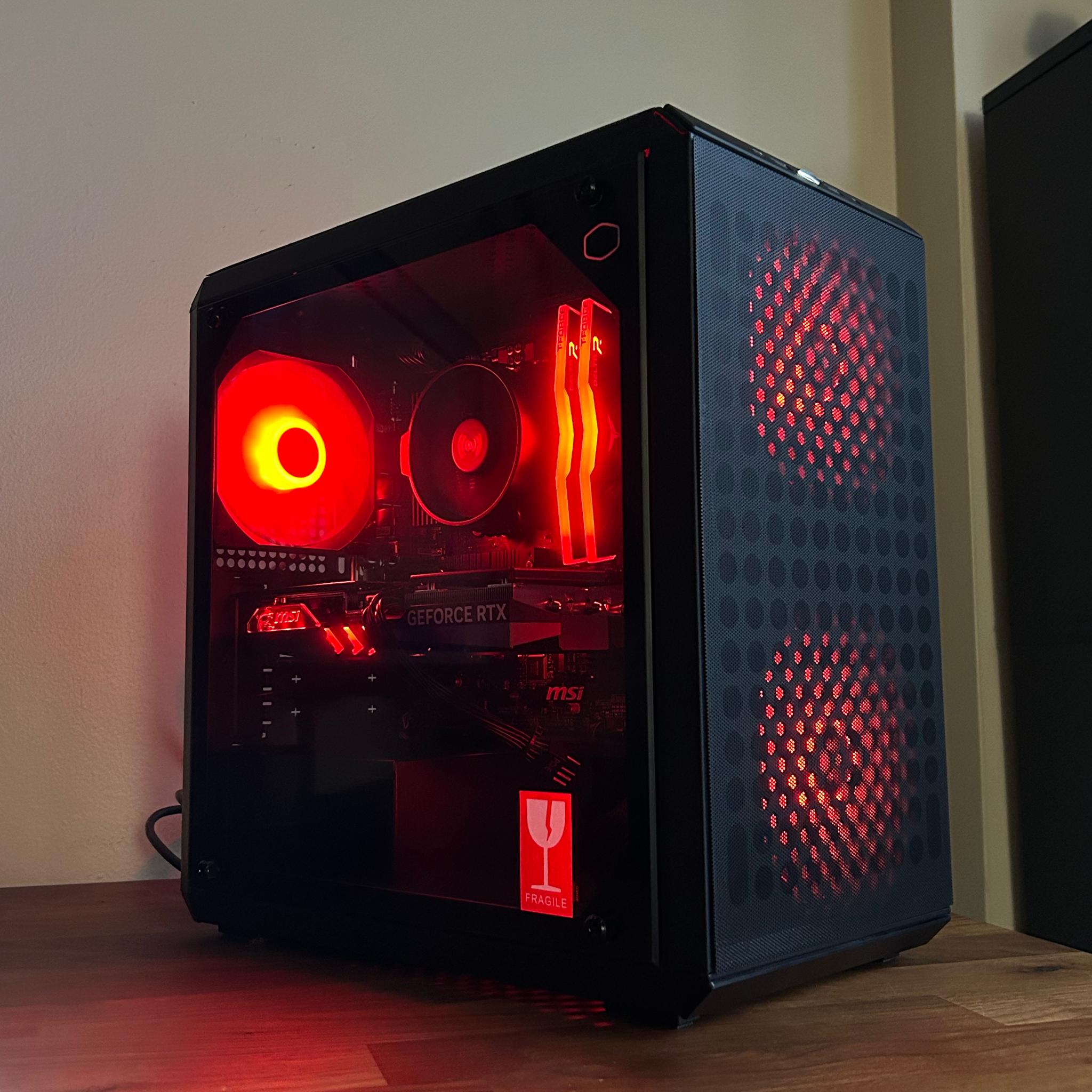 **Weekend Sale** RTX 4060ti | Ryzen 5 5600x | WIFI | The Dark Trooper Elite